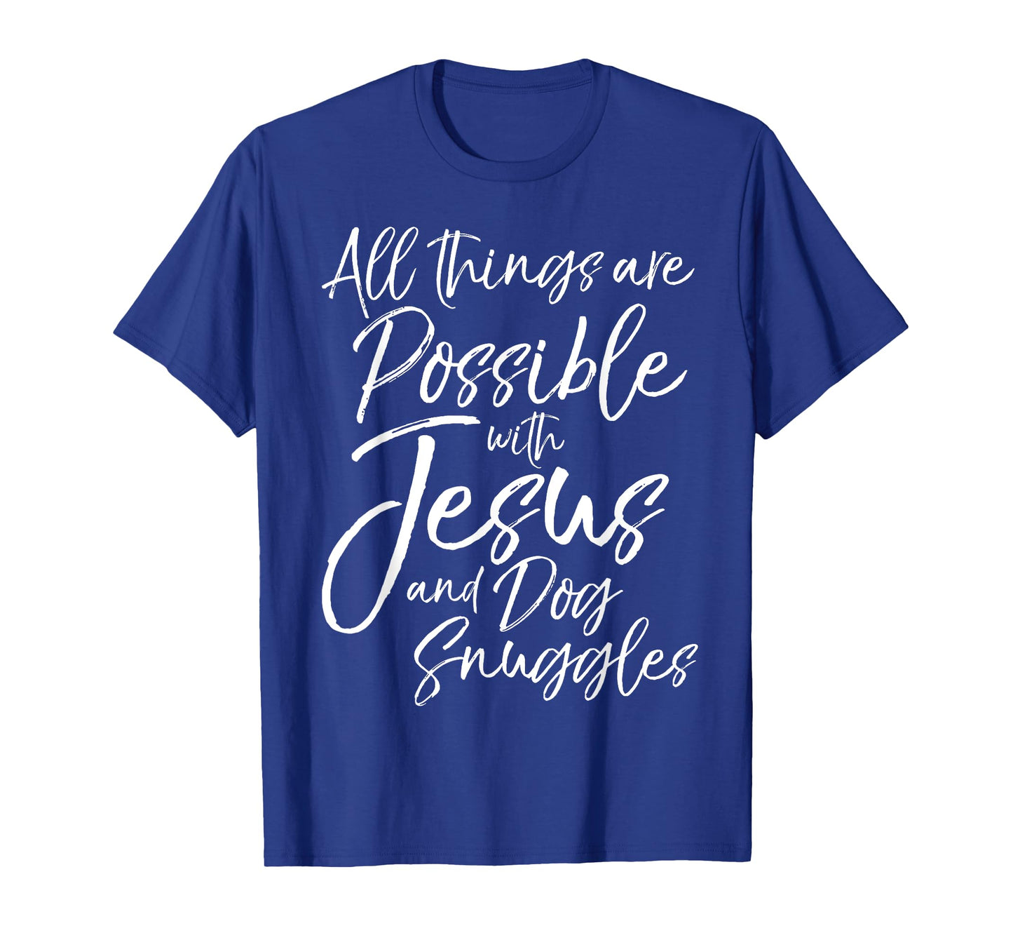 Cute Christian Dog Shirt Fun Faith in Jesus Shirt Trust God T-Shirt for Men Women