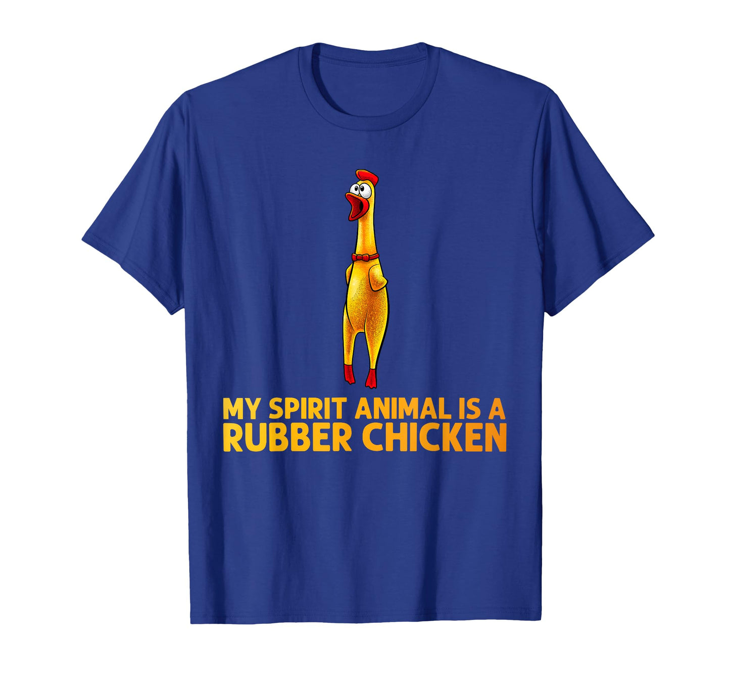 Funny Rubber Chicken Art for Men Women Giant Rubber Chicken T-Shirt