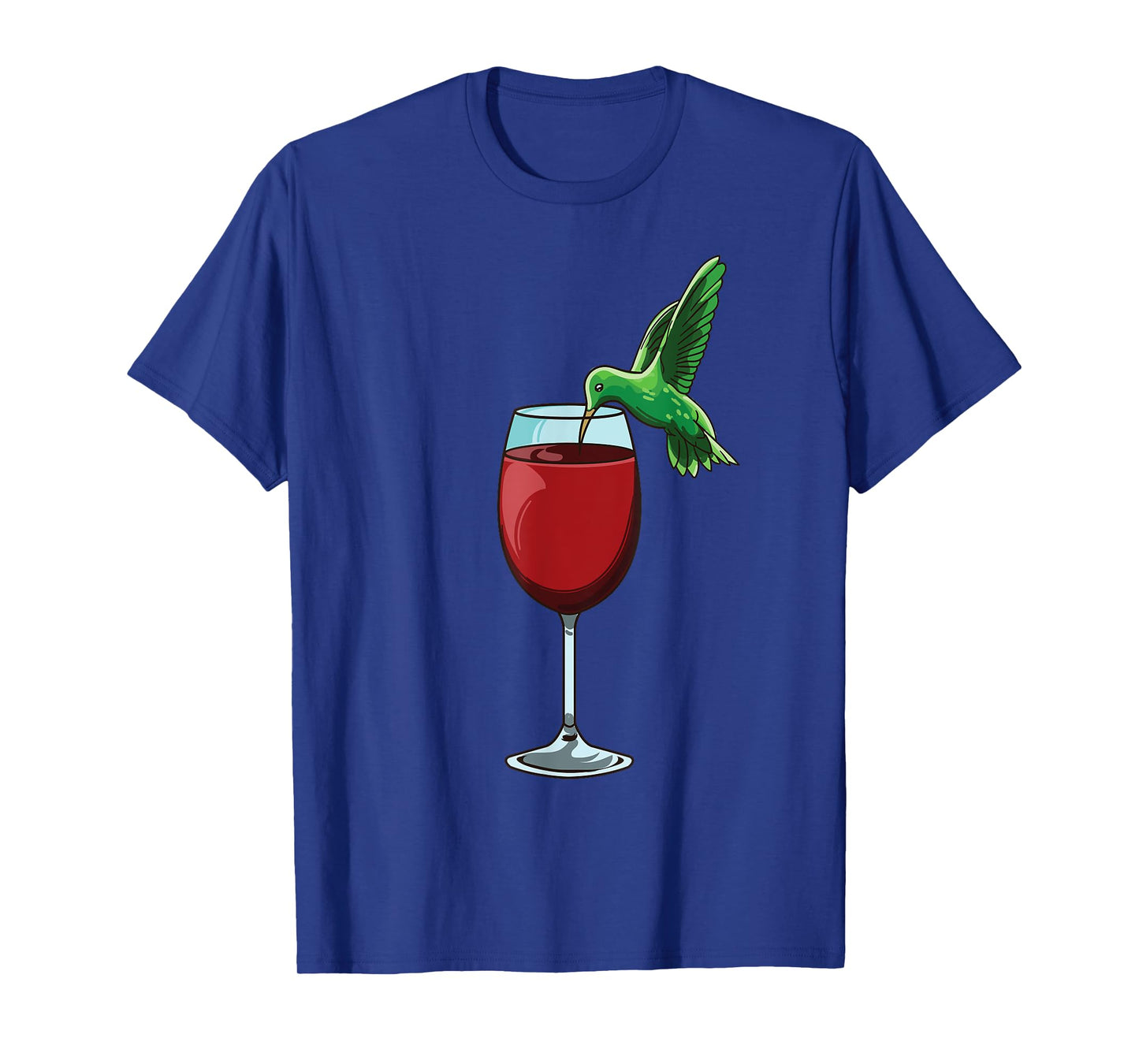 Funny Hummingbird Humming Birds Wine Drinking Bird Lover T-Shirt