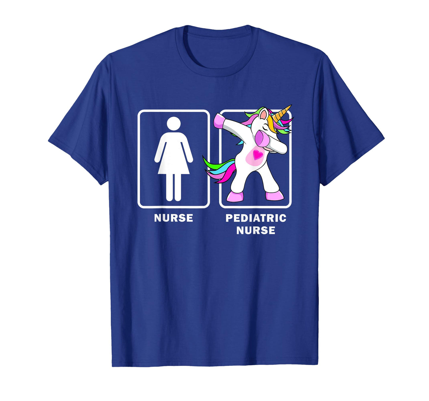 Pediatric Nurse Funny Dabbing Unicorn Medical Shirt T-Shirt