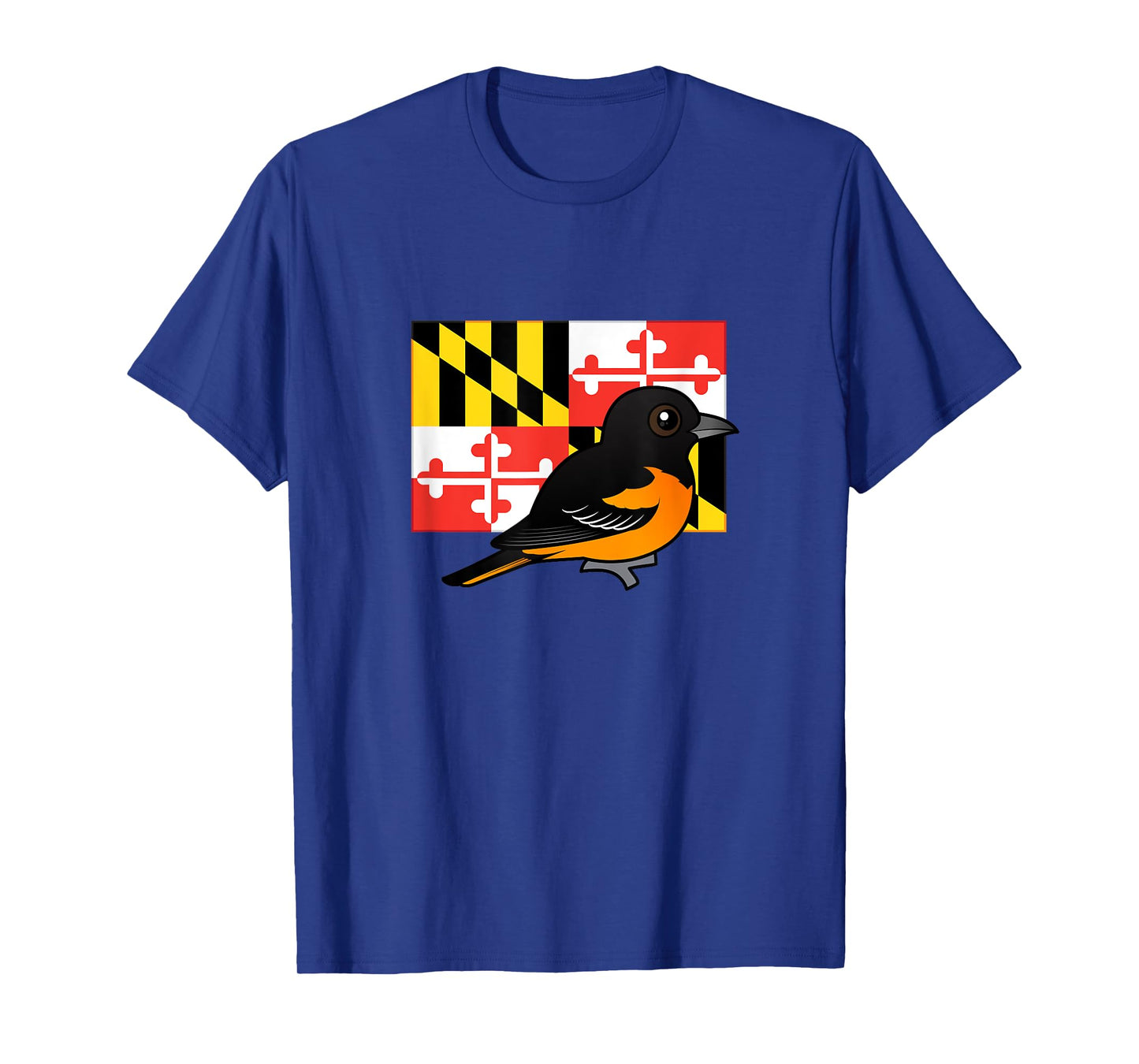 State Birdorable of Maryland: Cute Baltimore Oriole T-Shirt