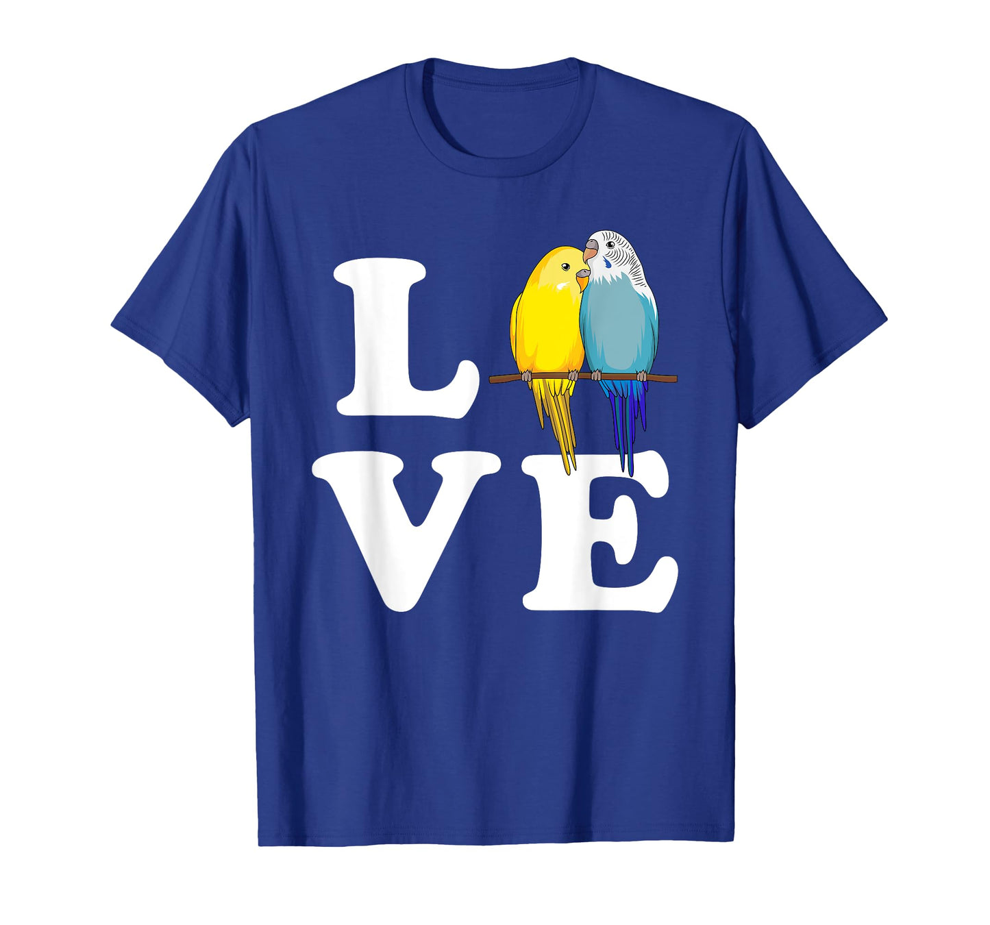 Budgie Love Parakeet Budgerigar Womens Girl T-Shirt