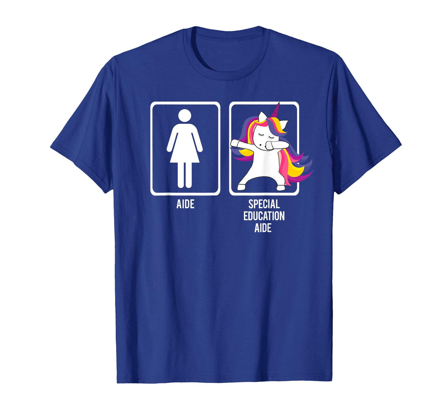 DABBING UNICORN SPECIAL EDUCATION AIDE TShirt Thank you Gift T-Shirt
