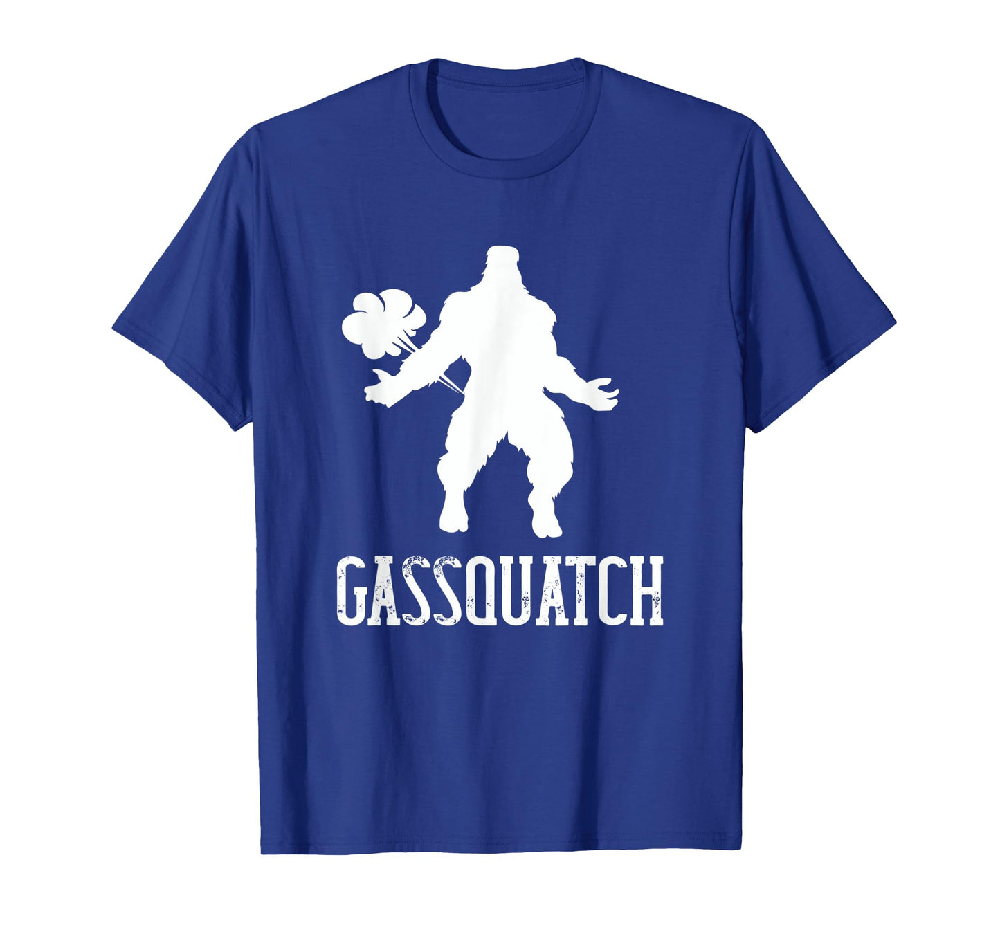 Gassquatch Bigfoot Farting Sasquatch Fart Funny Dad Joke T-Shirt