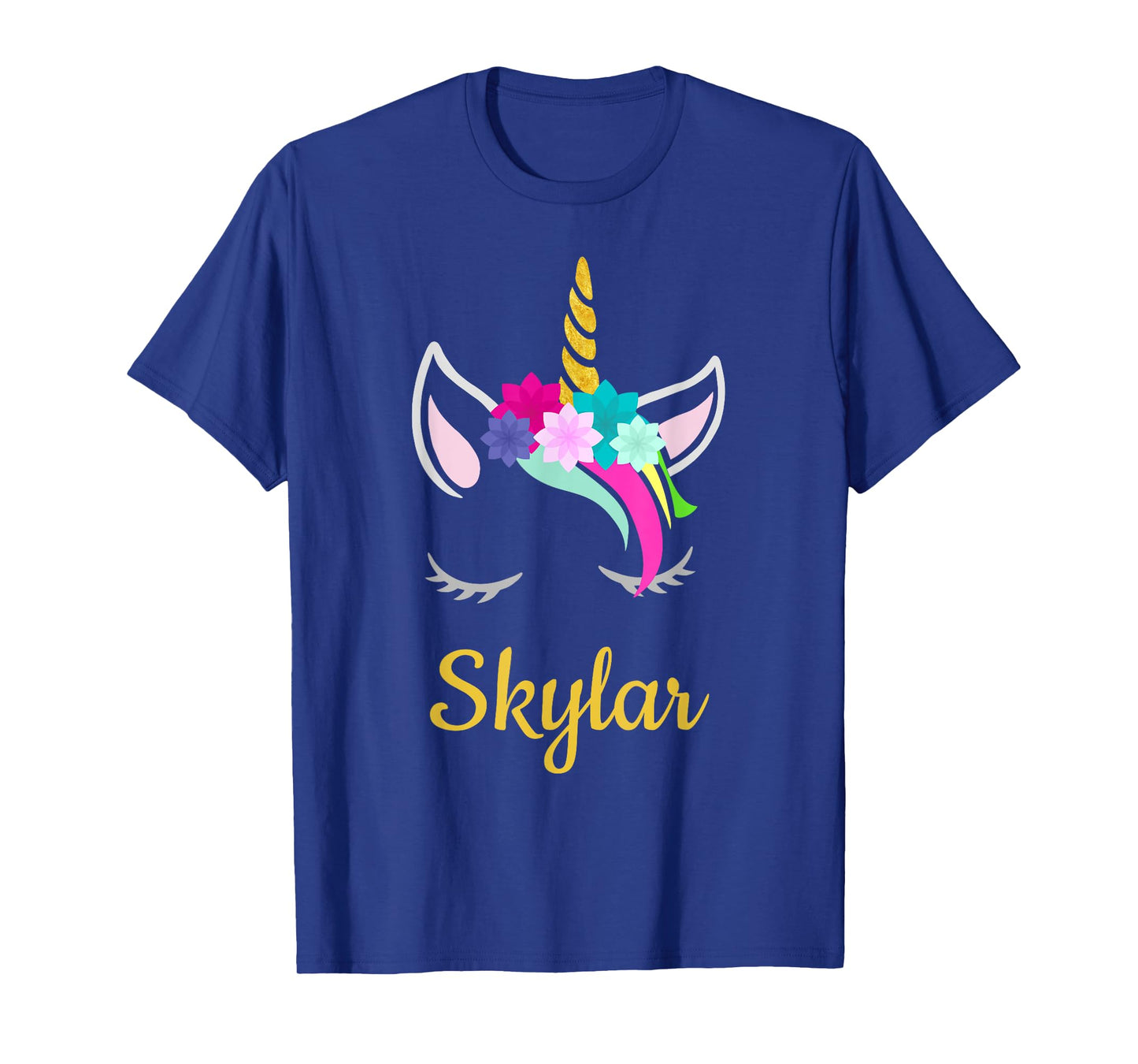 Skylar Unicorn Name Shirt for Skylar T-Shirt