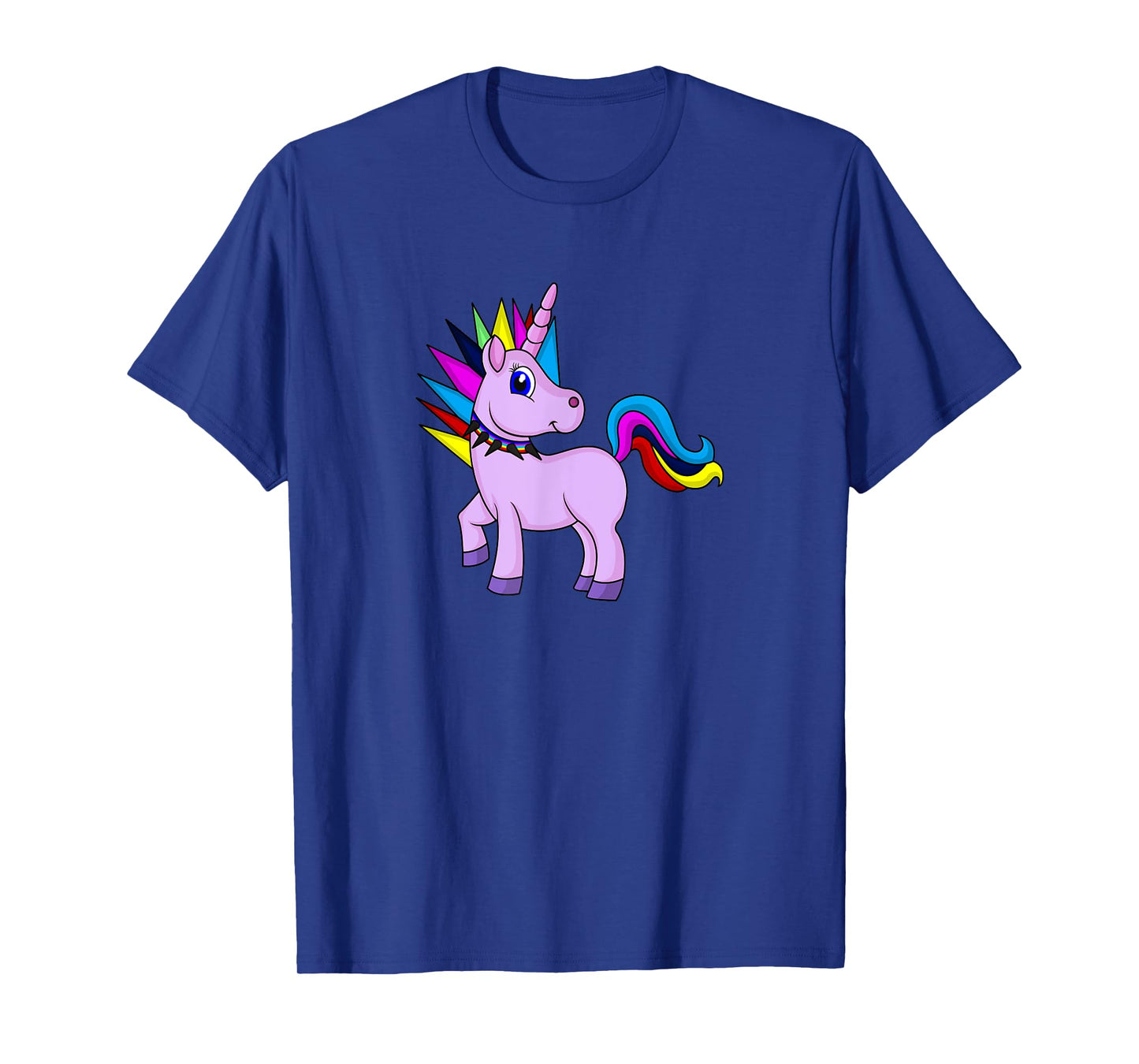 Unicorn Punk Rock Rebel I Cute & Funny T-Shirt
