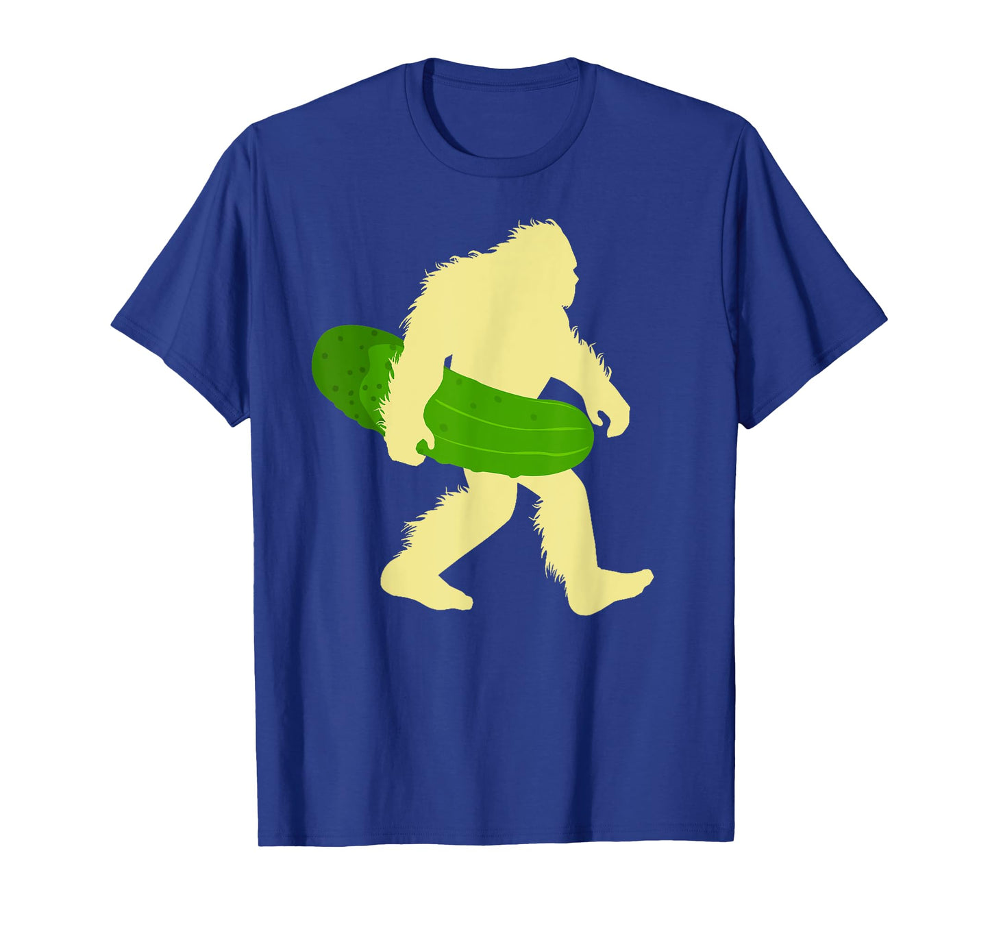 Funny Cucumber Loves Pickle Bigfoot Sasquatch Pickles Lover T-Shirt