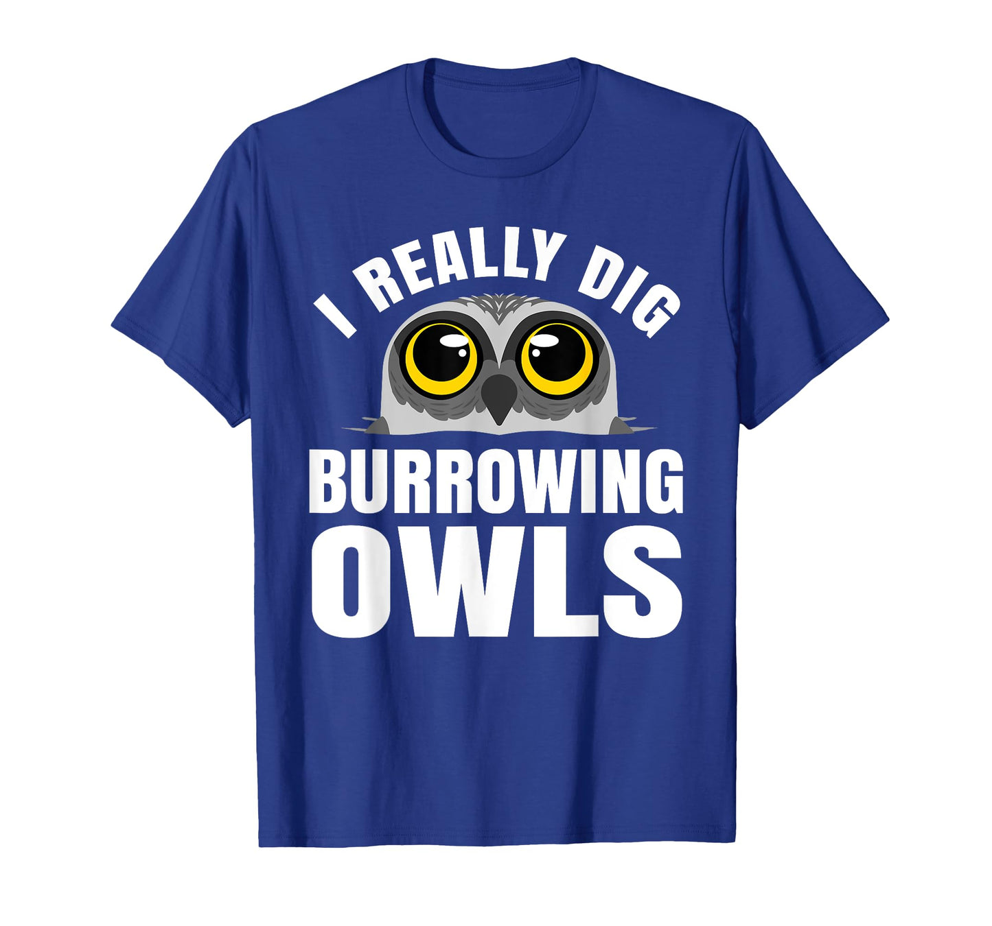 Burrowing Owl Lover Bird Watcher Ornithology Nocturnal Hoot T-Shirt