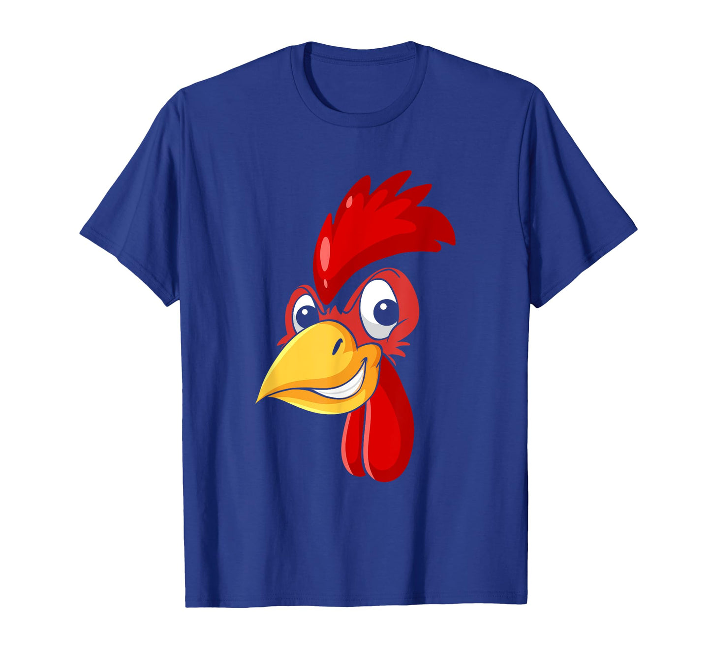Rooster Chicken Face Cockfighting Bird Halloween Costume T-Shirt