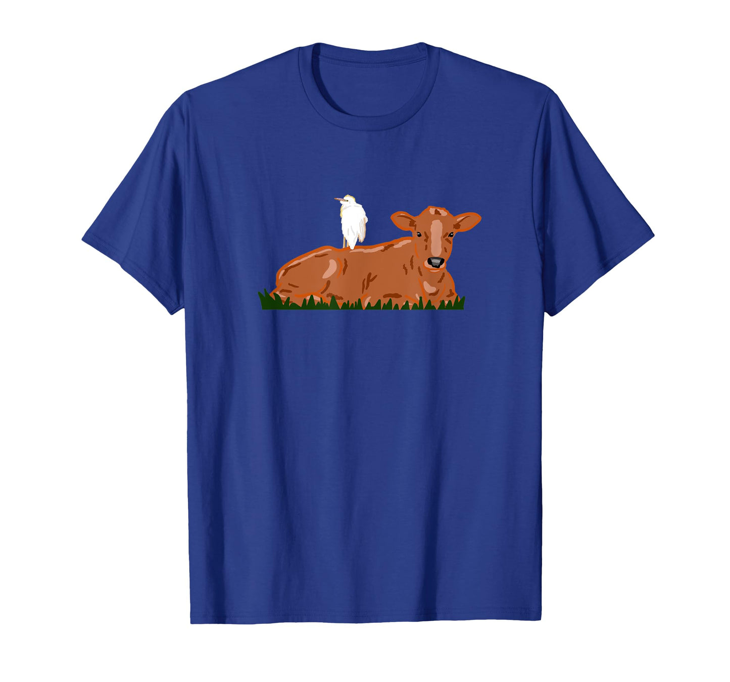 Cattle Egret Heron Bird Nature Cow T-Shirt