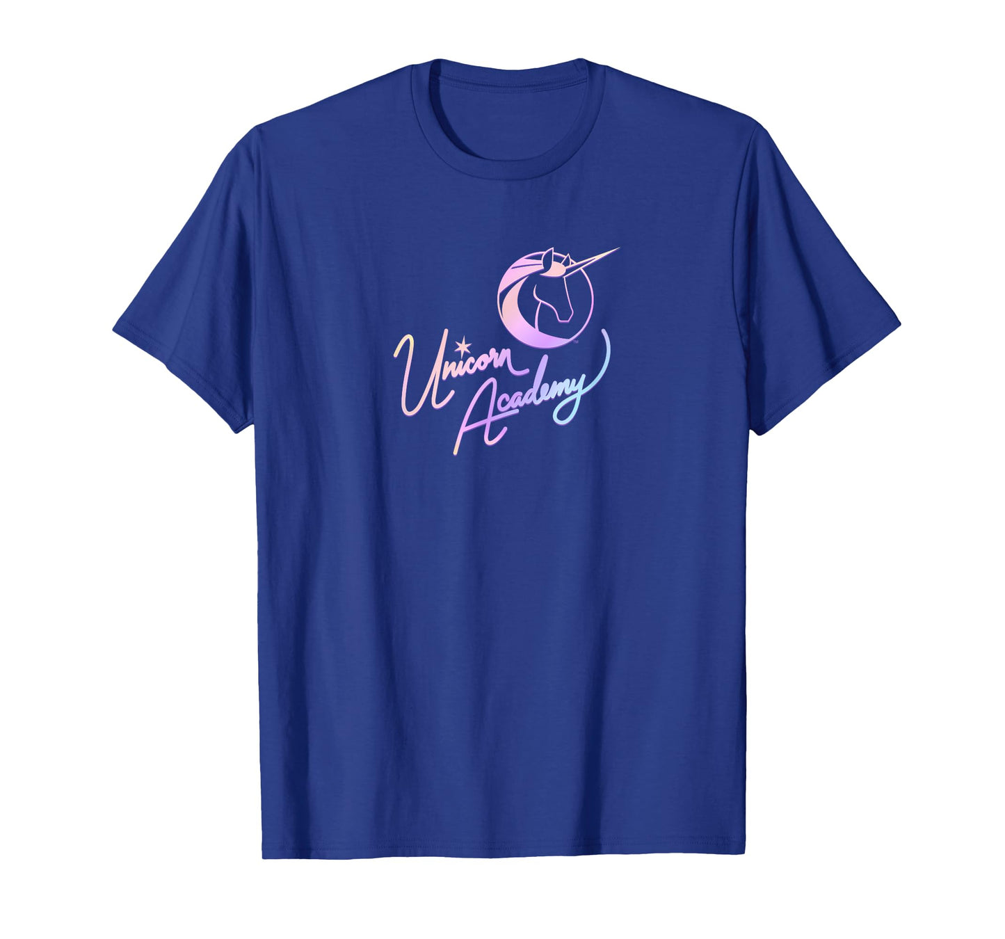 Unicorn Academy Nouveau Magic Graphic Front and Back Print T-Shirt