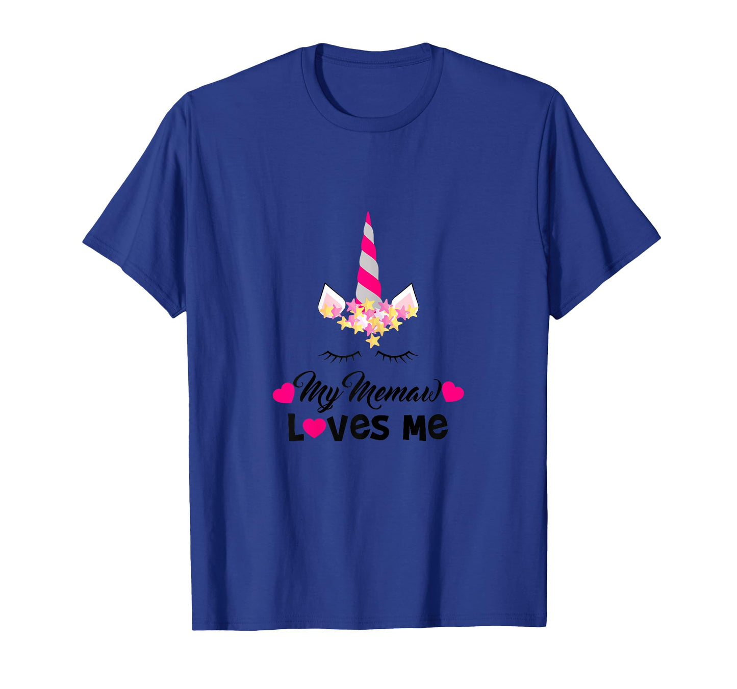 My Memaw Loves Me Unicorn Granddaughter T-Shirt