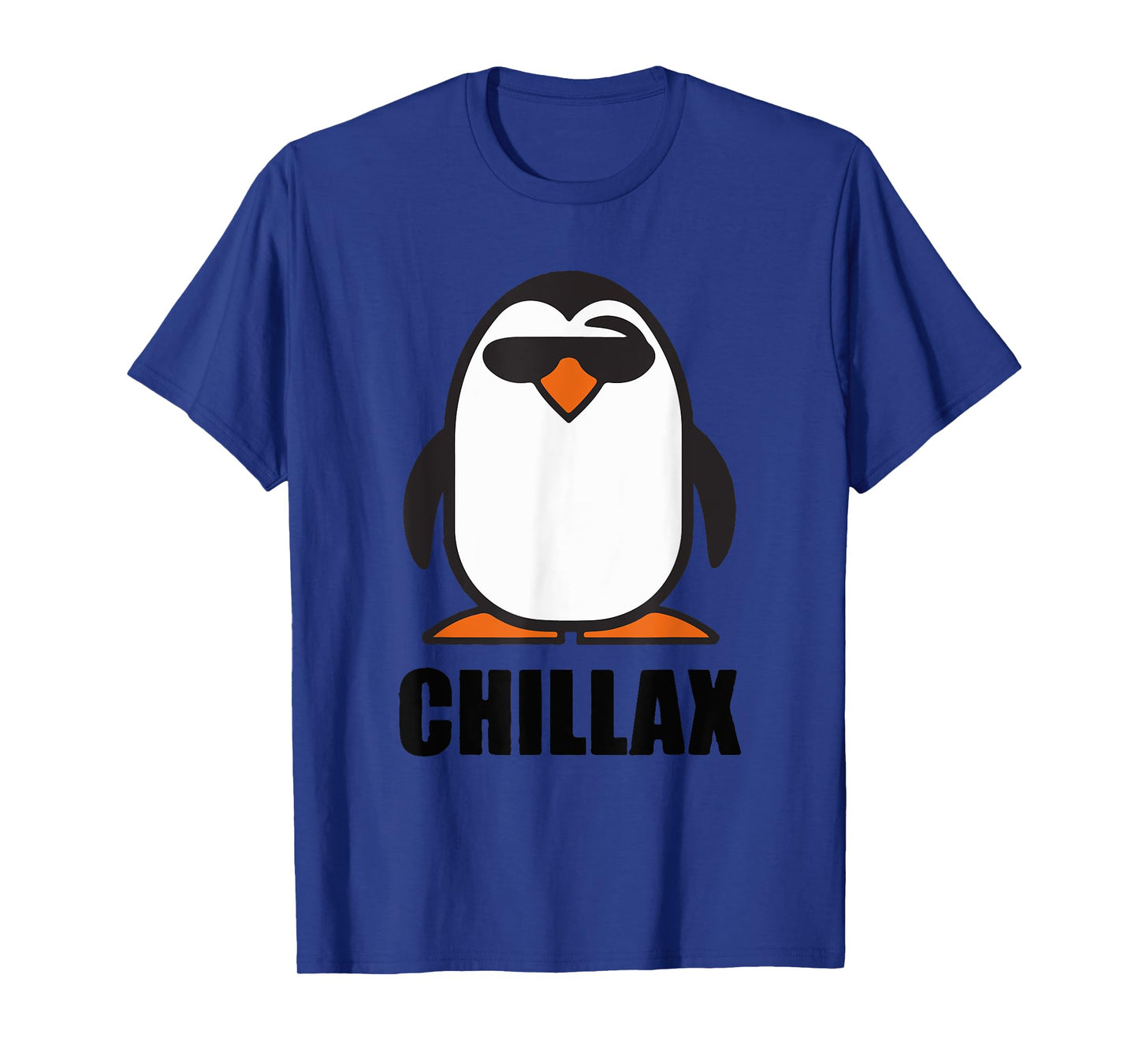 Funny Christmas Winter Penguin shirts, puns, Chillax Shirt T-Shirt