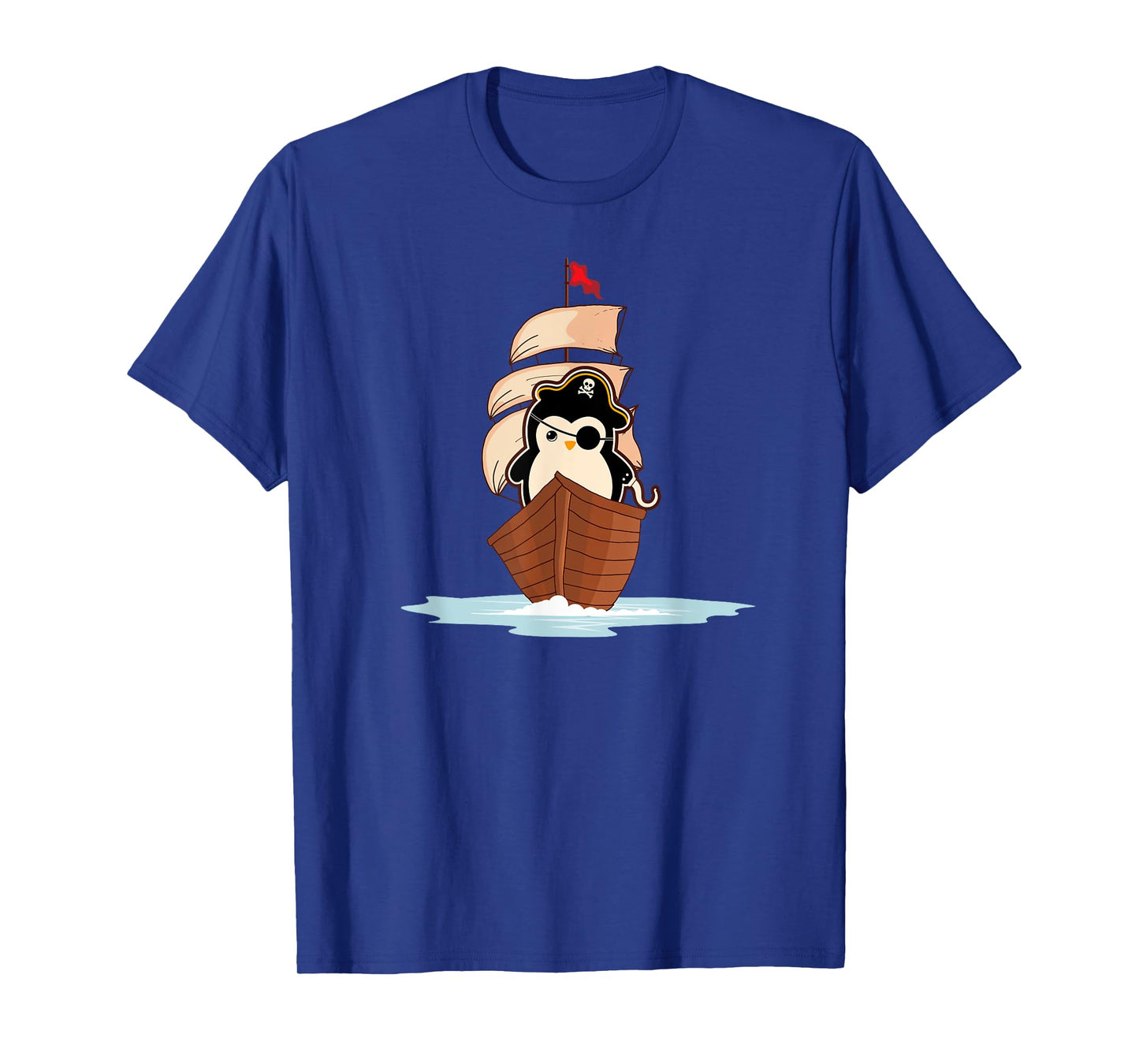 Pirate Penguin Whisperer Aquatic Bird Antarctica Animal T-Shirt