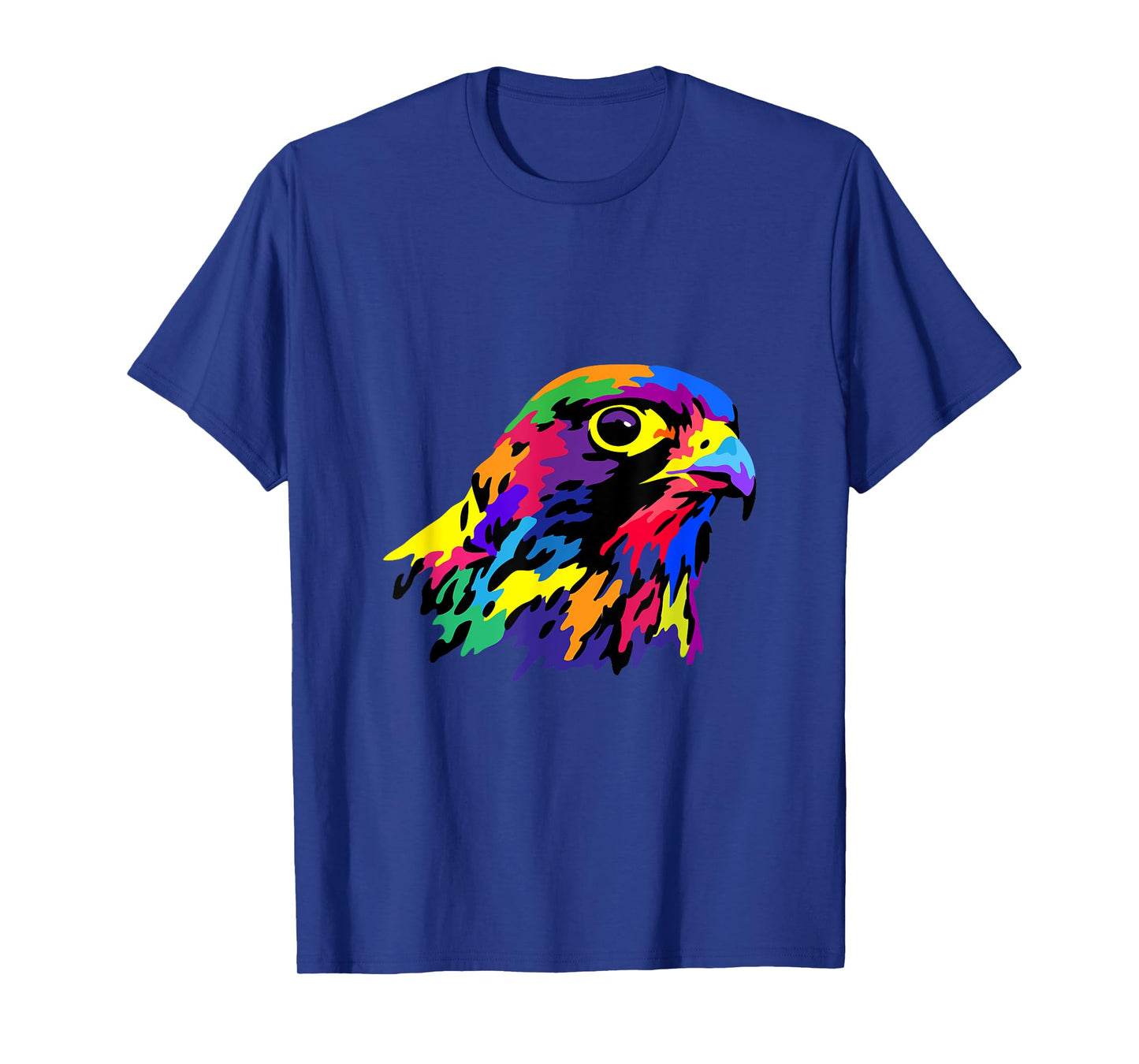 Pop Art Peregrine Falcon Hawk Falconry Bird Lover Birder T-Shirt