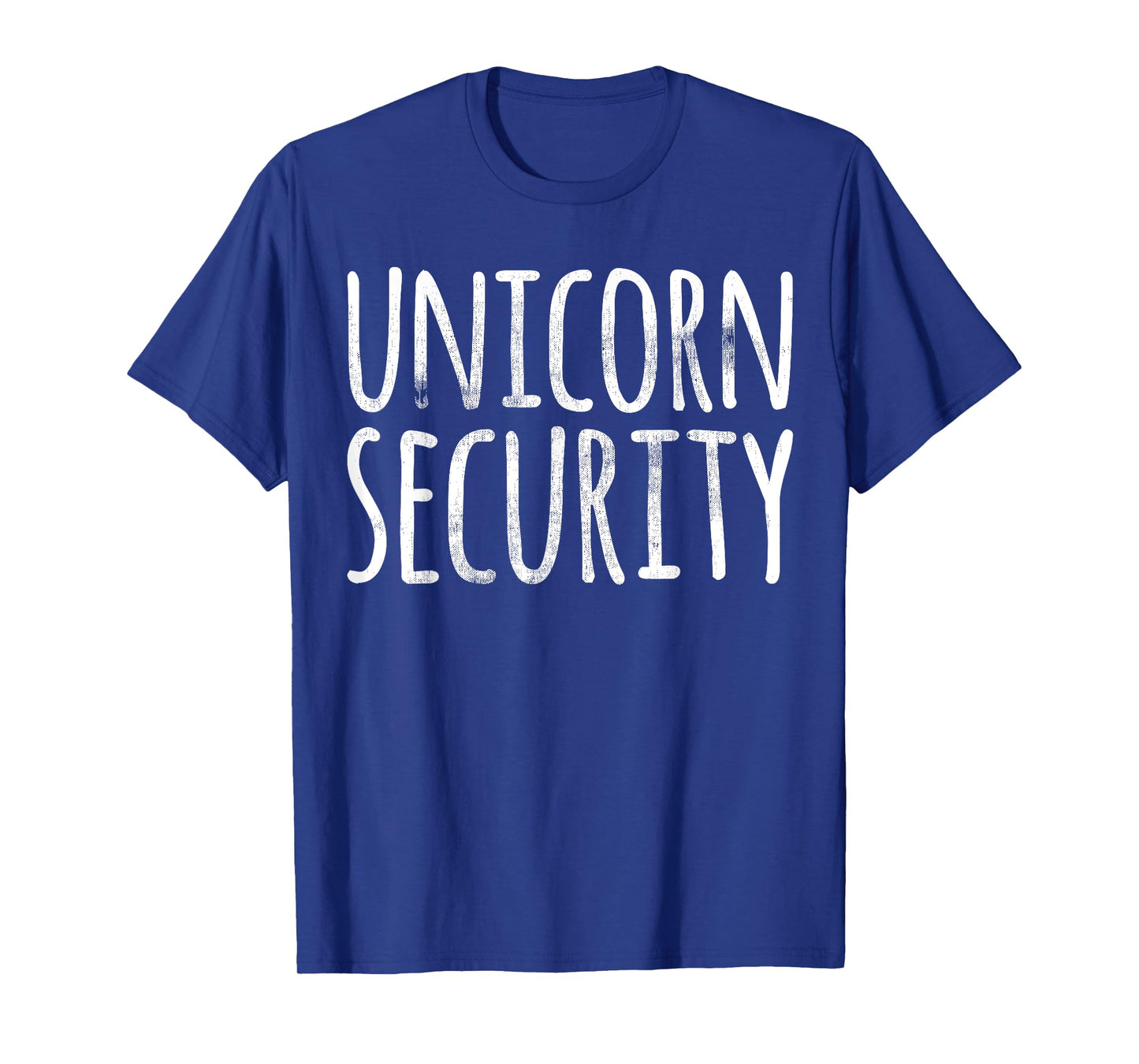 HALLOWEEN COSTUME FUNNY UNICORN SECURITY JOKE GIFTS DAD MENS T-Shirt