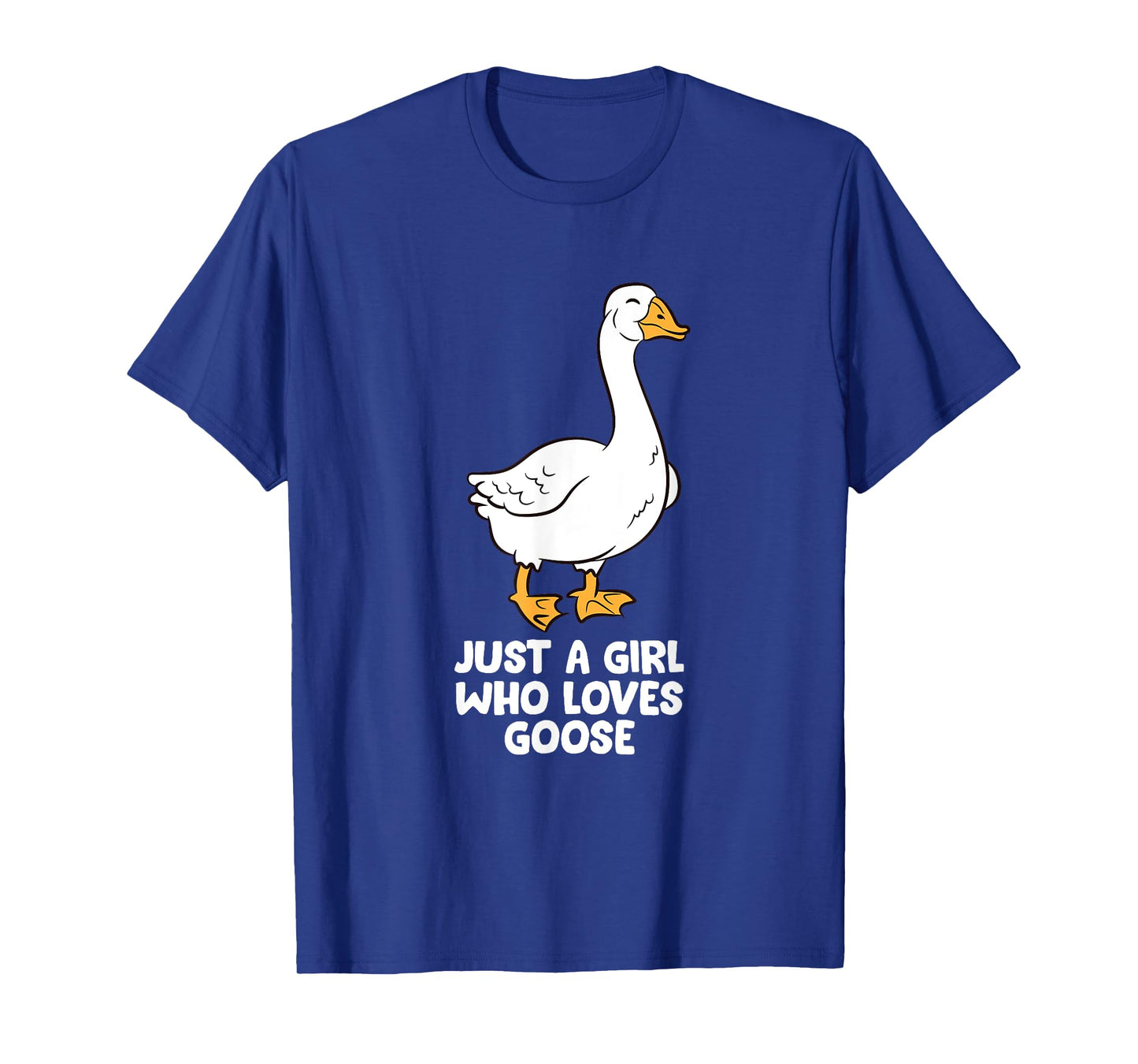 Just a Girl Who Loves Goose Cute Gooses T-Shirt