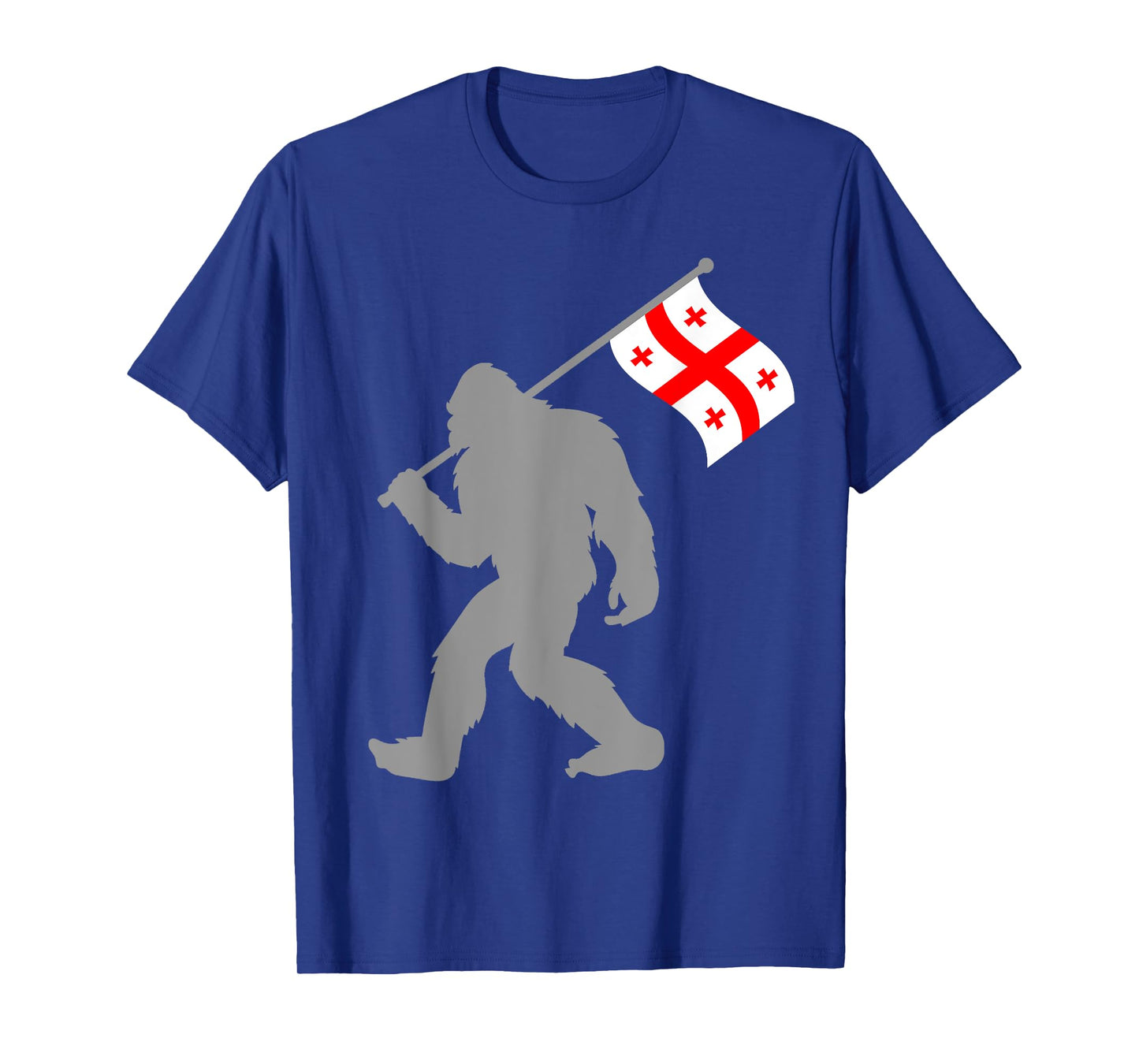Sakโart'velo or Georgian Flag on Georgia Flag T-Shirt