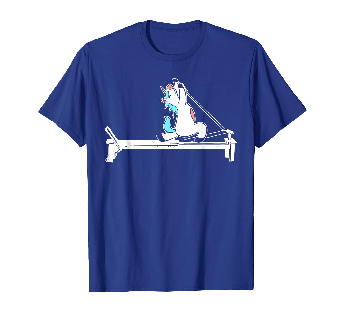 Pilates Unicorn Fitness Exercise Training Meditation T-Shirt