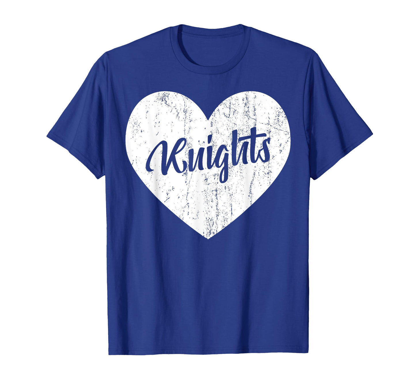 Knights School Sports Fan Team Spirit Mascot Heart Gift T-Shirt