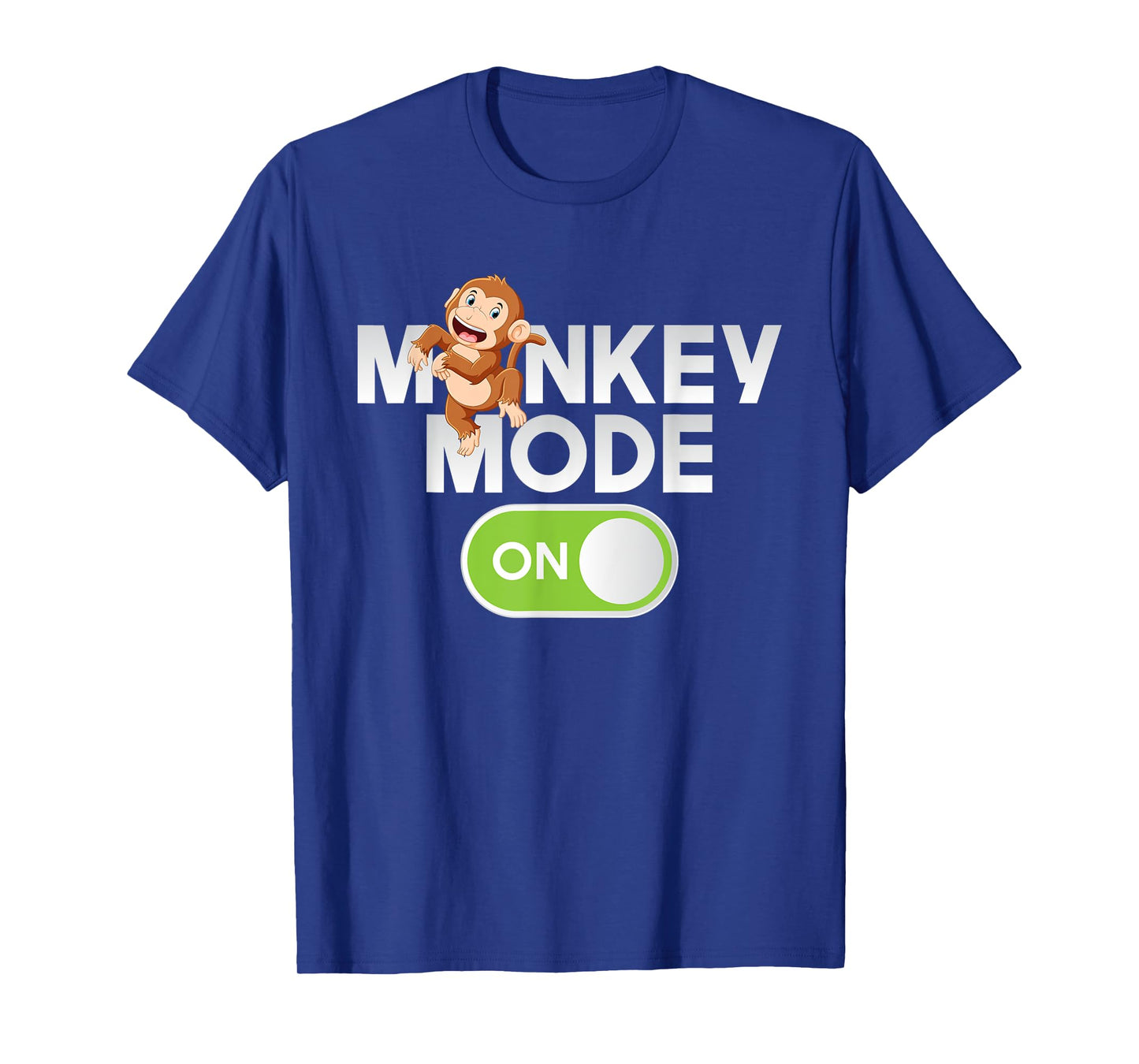 Monkey Mode On - Zoo Wildlife Animal Lover Monkeys Primate T-Shirt