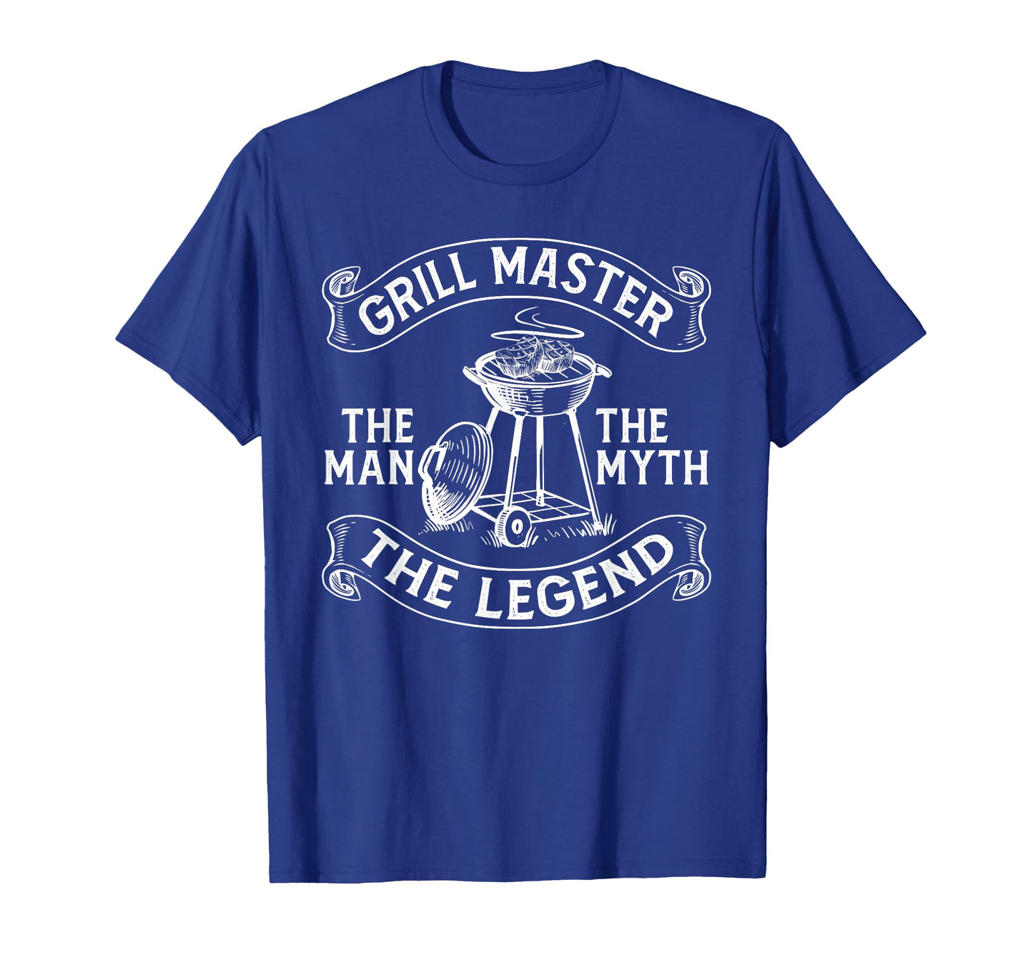 Funny BBQ Smoker Grill Master The Man The Myth Legend T-Shirt