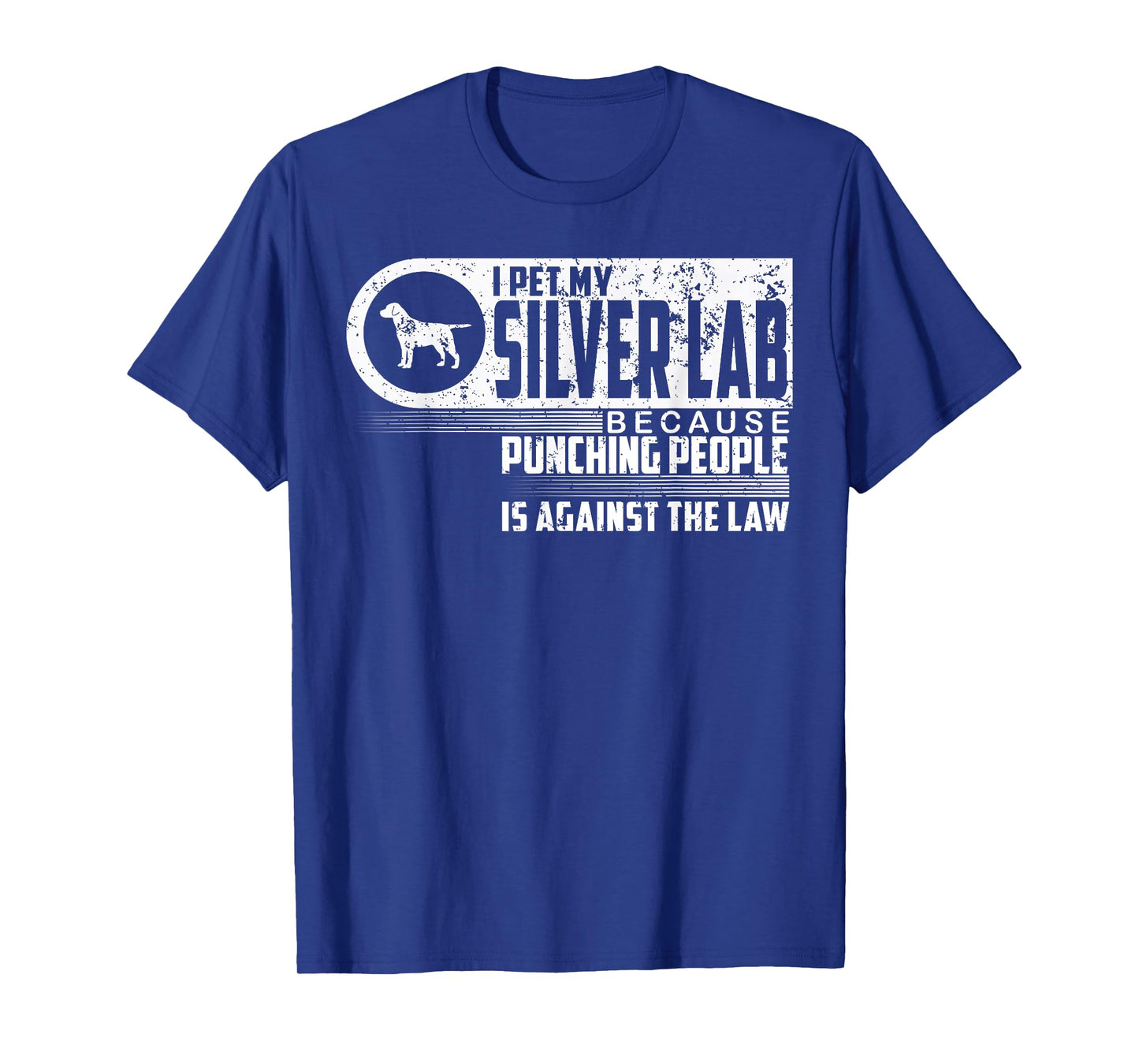 Labrador Retriever I Pet My Silver Lab Dog Lovers Shirt Gift T-Shirt