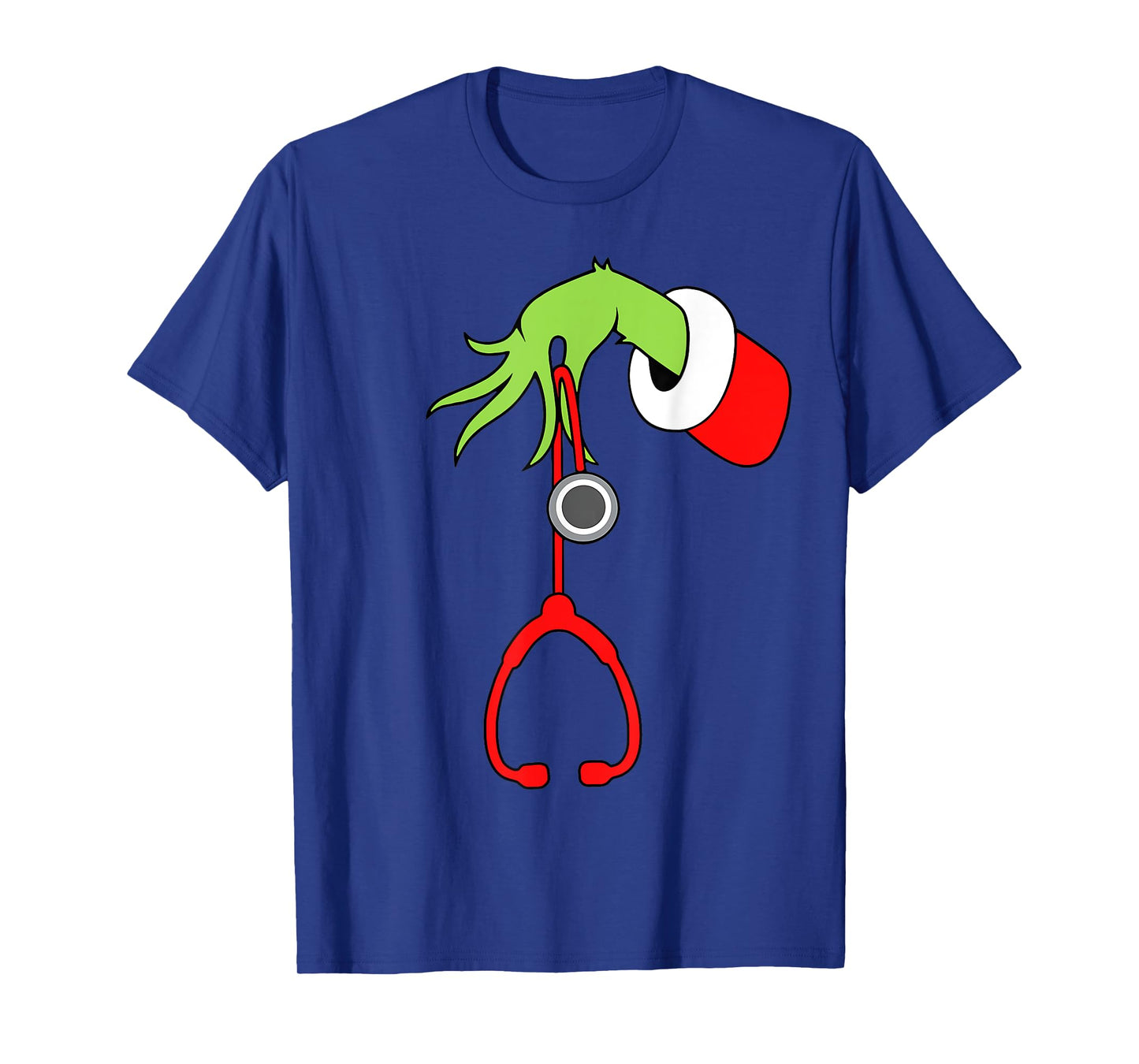 Nurse Christmas Stethoscope Nurses Xmas Pajamas PJs Women T-Shirt