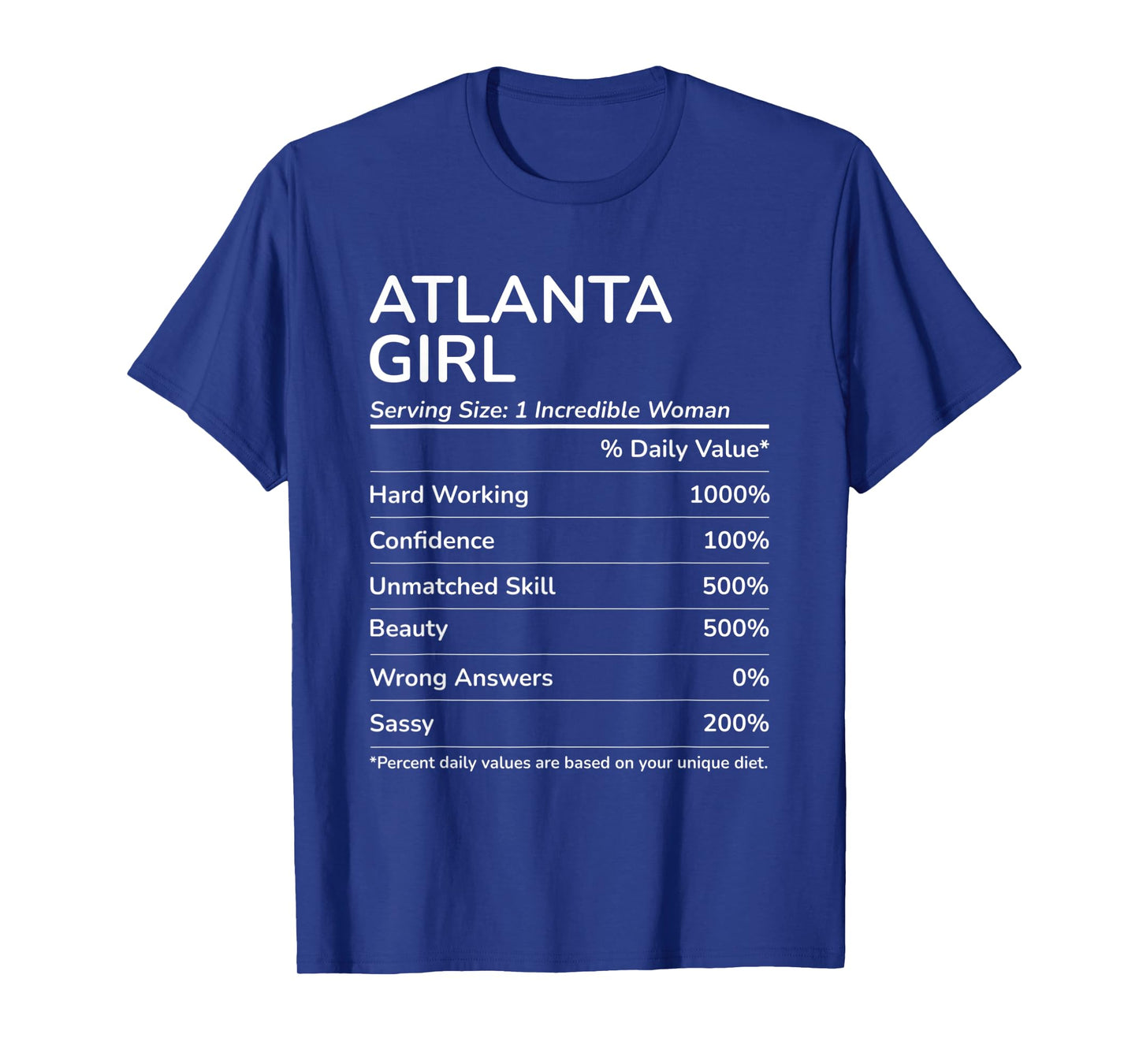 Atlanta Girl Funny Georgia Hometown T-Shirt