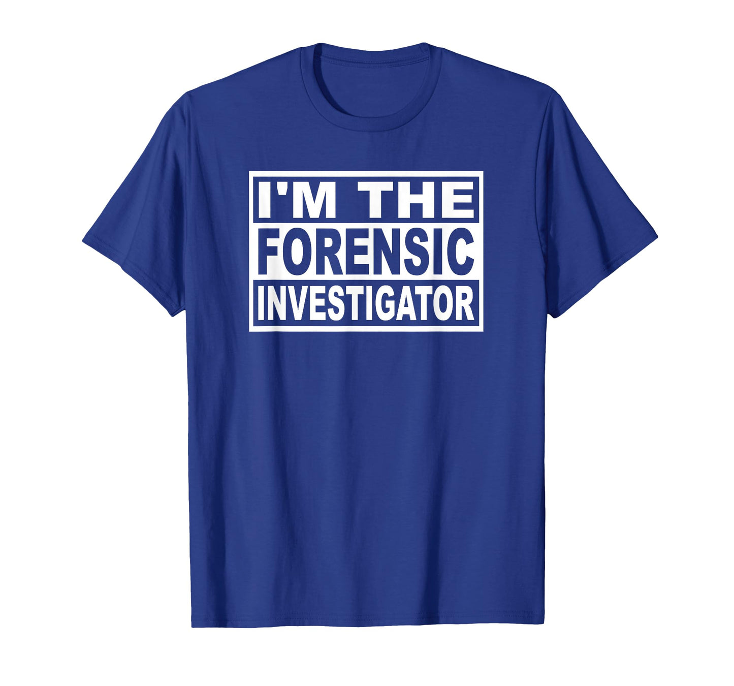 Forensic Investigator Square Graphic T-Shirt