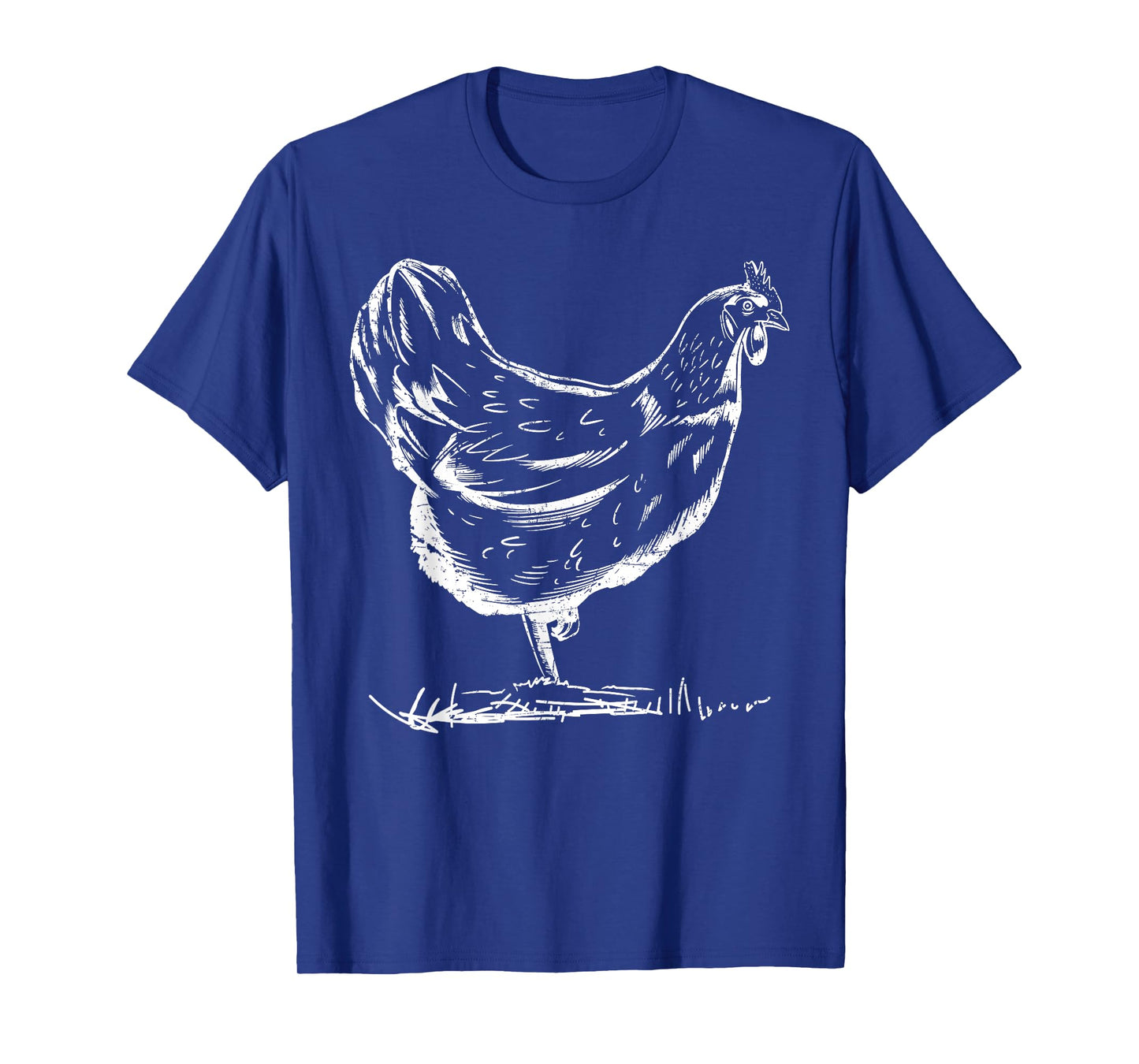 Chicken Drawn Chickens Farmer Chicken Farmer T-Shirt
