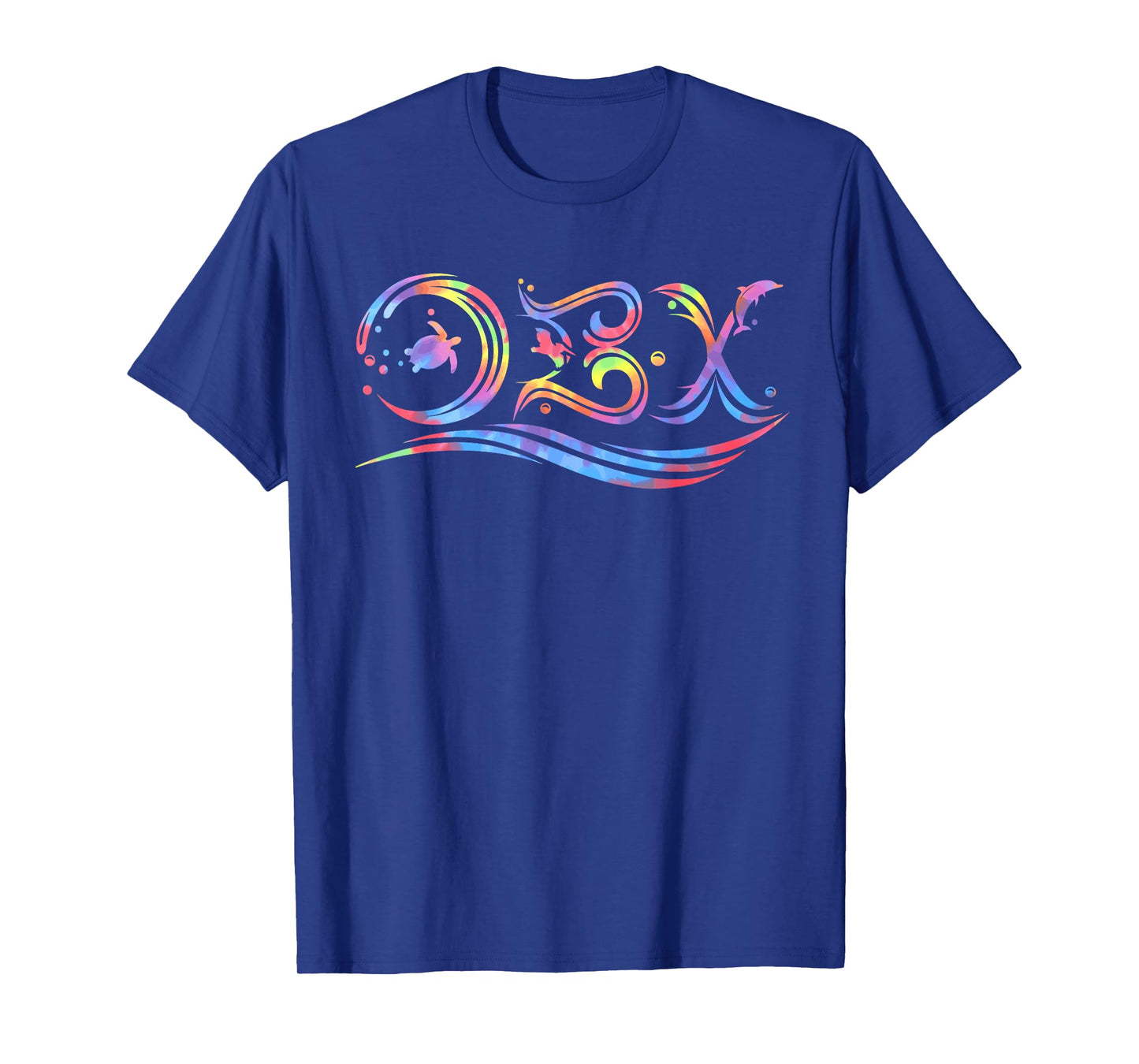 Nature Lover NC Outer Banks Tie Dye OBX Beach Vacaction T-Shirt