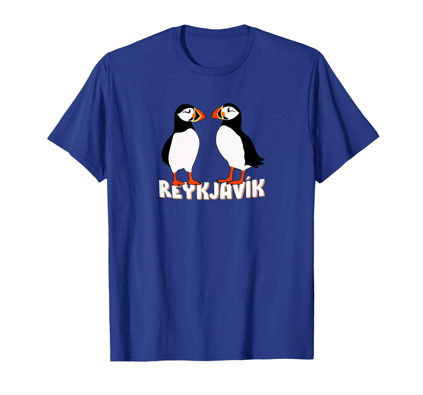 Two Cute puffins from Reykjavík Iceland T-Shirt