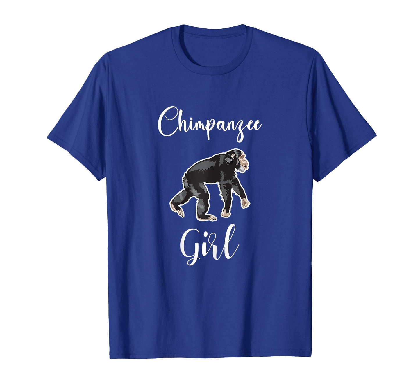 Chimpanzee Girl Shirt Monkey Chimpanzee Lover I Love Chimps T-Shirt