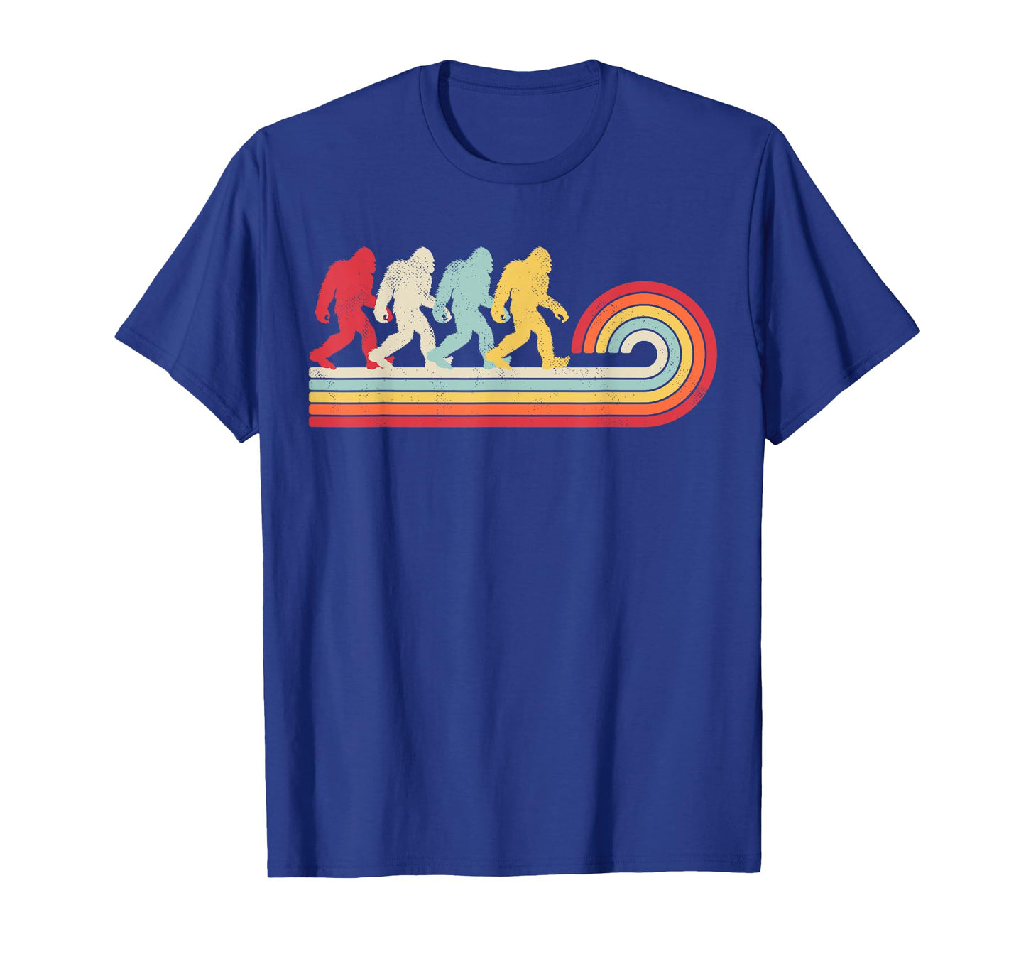 Bigfoot Retro Vintage 70s 80s Sasquatch Lovers Men Women T-Shirt