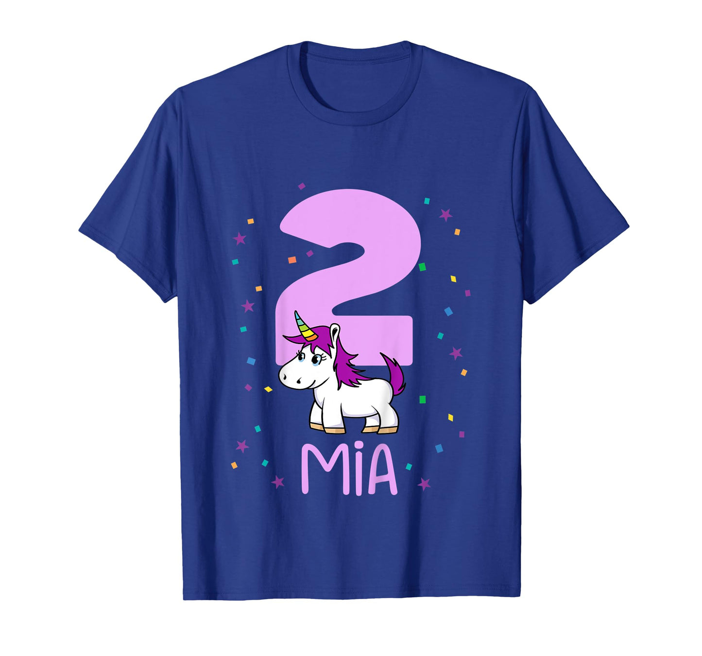 Kids I am 2 years and my name is Mia T-Shirt