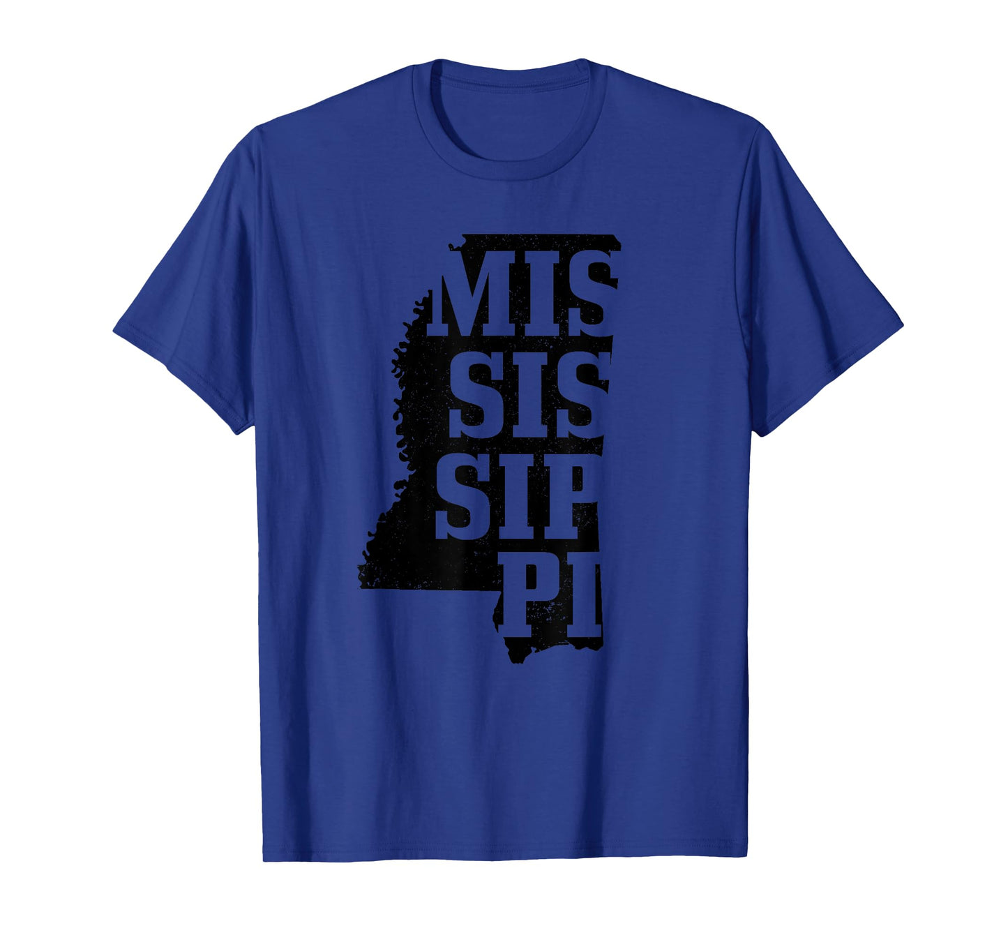 Mississippi Vintage State Map Pride T-Shirt
