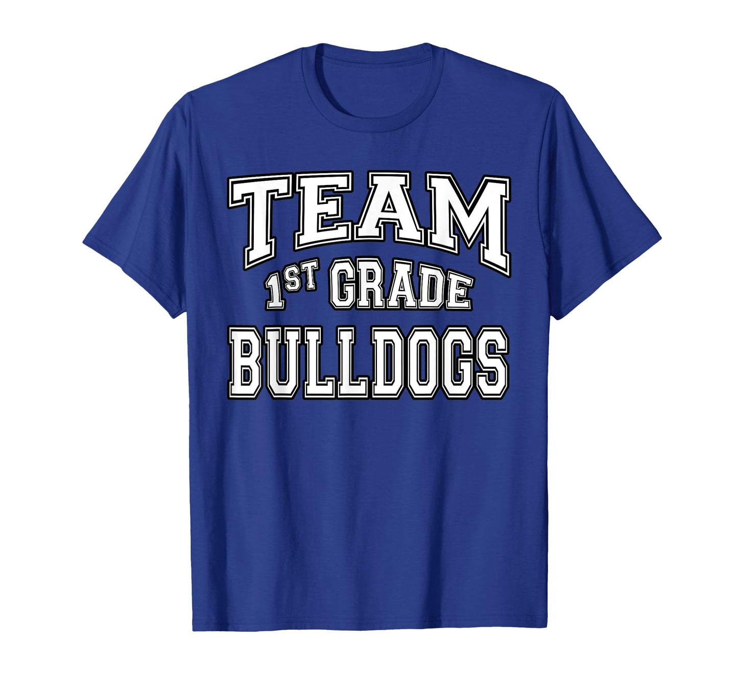 Team 1st First Grade Bulldogs Student Back To School T-Shirt
