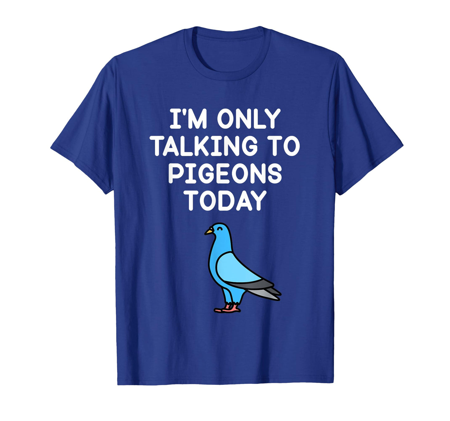 Iβm Only Talking To Pigeons Today Funny Pigeon Lover T-Shirt