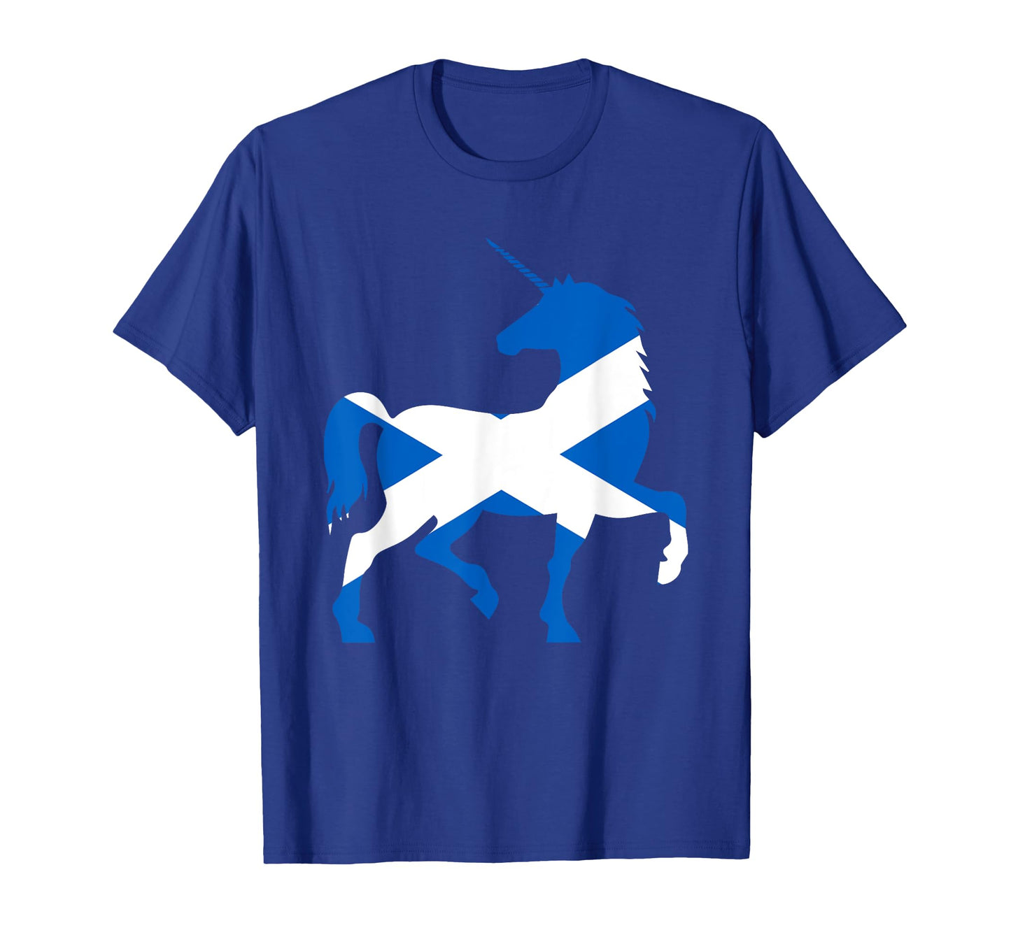 Scotland Flag Unicorn Scot Tartan Plaid Day Scottish Unicorn T-Shirt