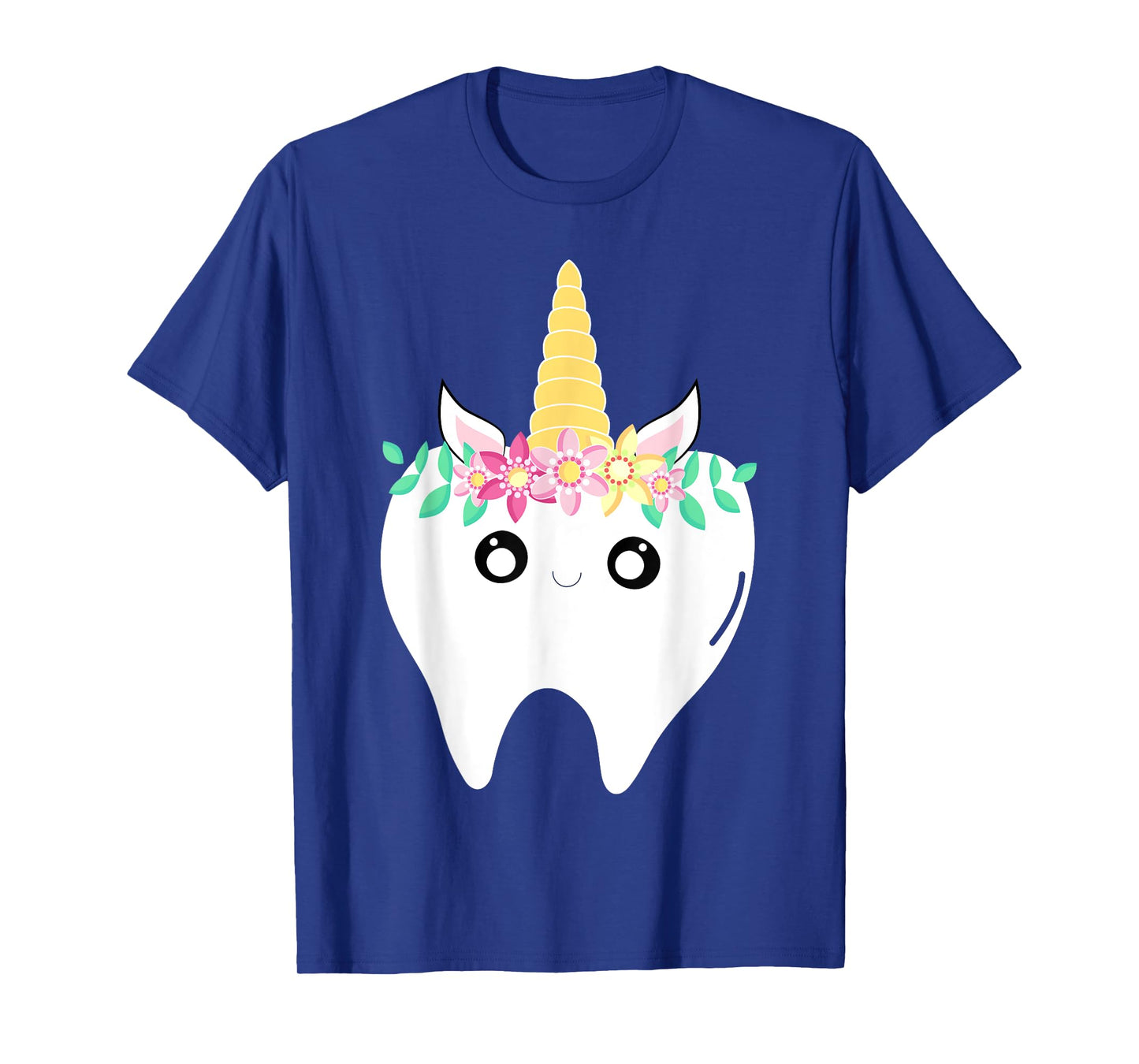Unicorn Tooth Dentist Lost First Tooth Kawaii Fairy Tooth T-Shirt