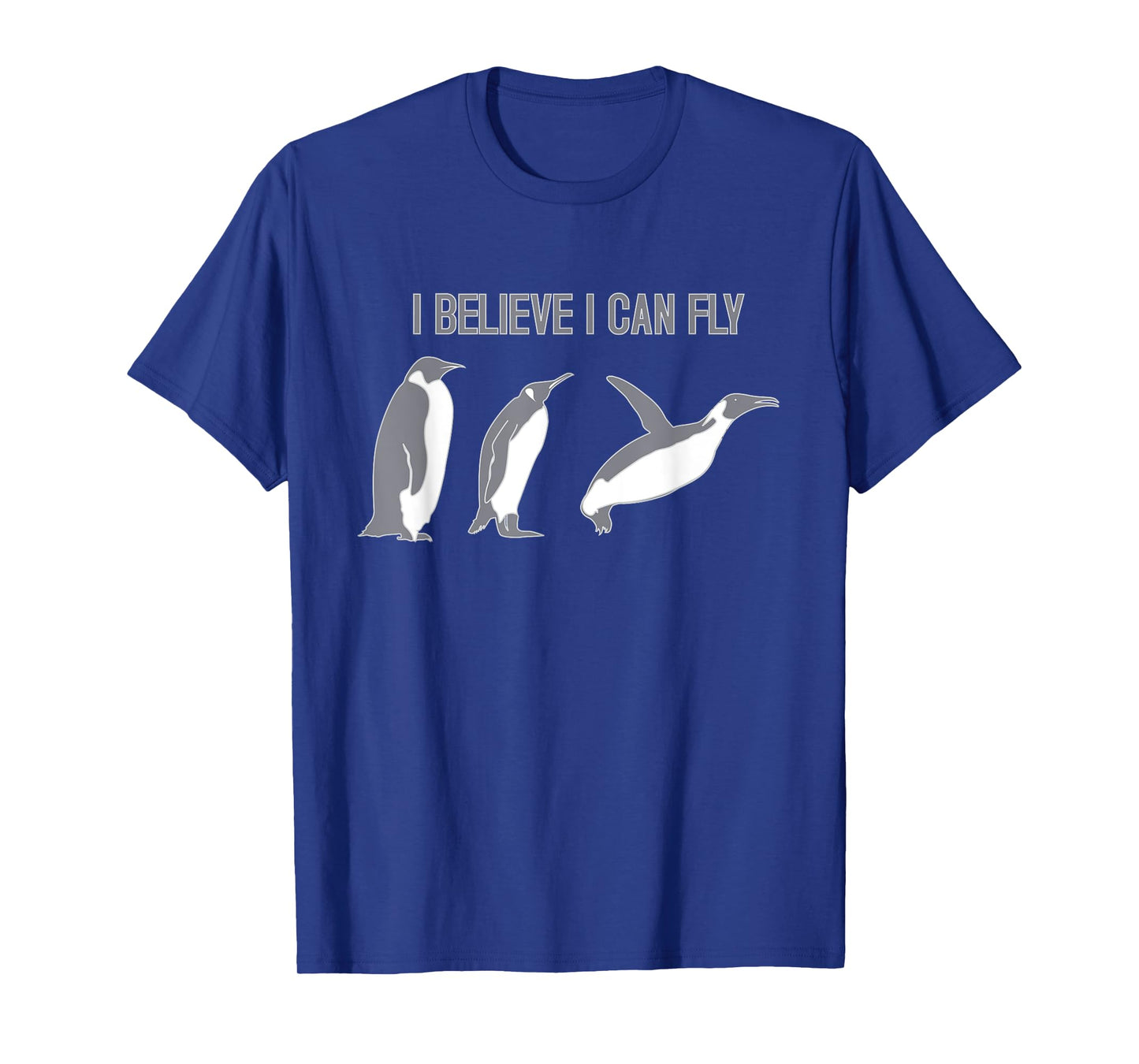 I Believe I Can Fly Penguin T-Shirt T-Shirt