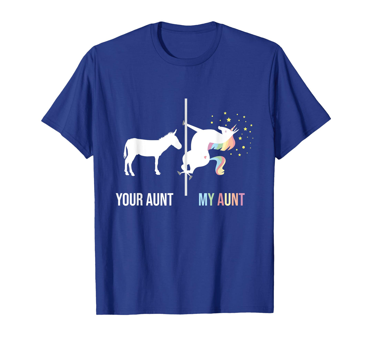 Your Aunt My Aunt - Unicorn Cool Aunty Auntie Niece Nephew T-Shirt