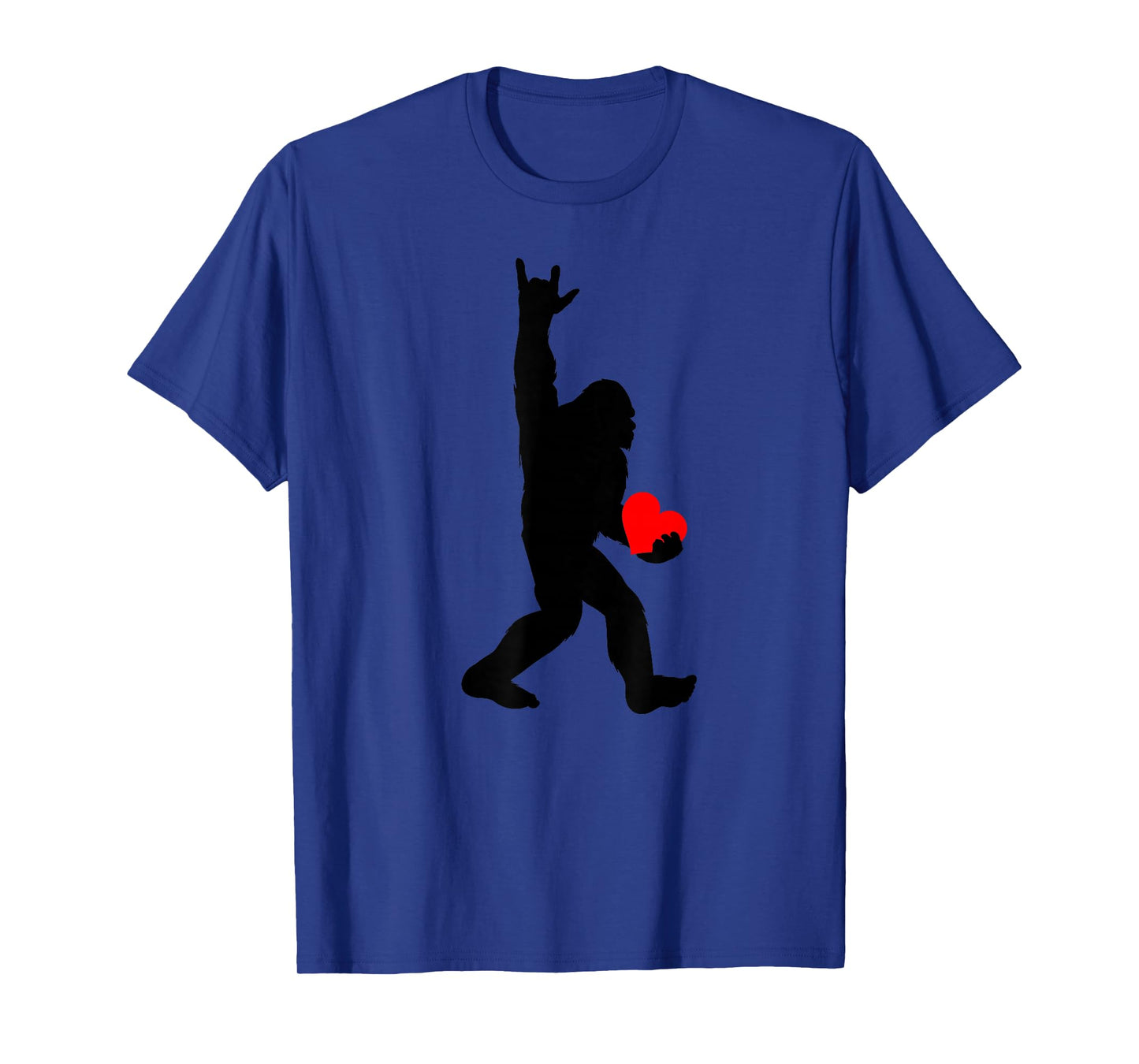 ASL Bigfoot I Love You Sign Language Bigfoot I Love You ASL T-Shirt