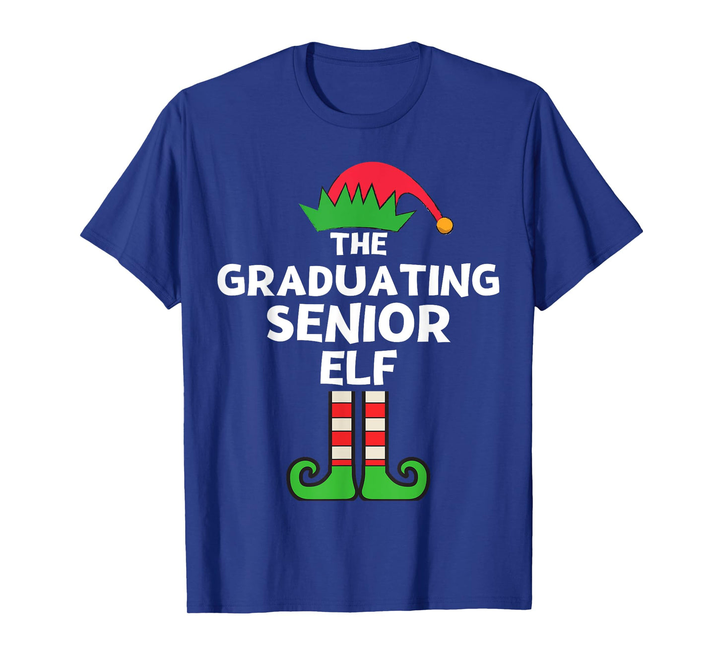 Graduating Senior Elf Matching Family Christmas Party Pajama T-Shirt