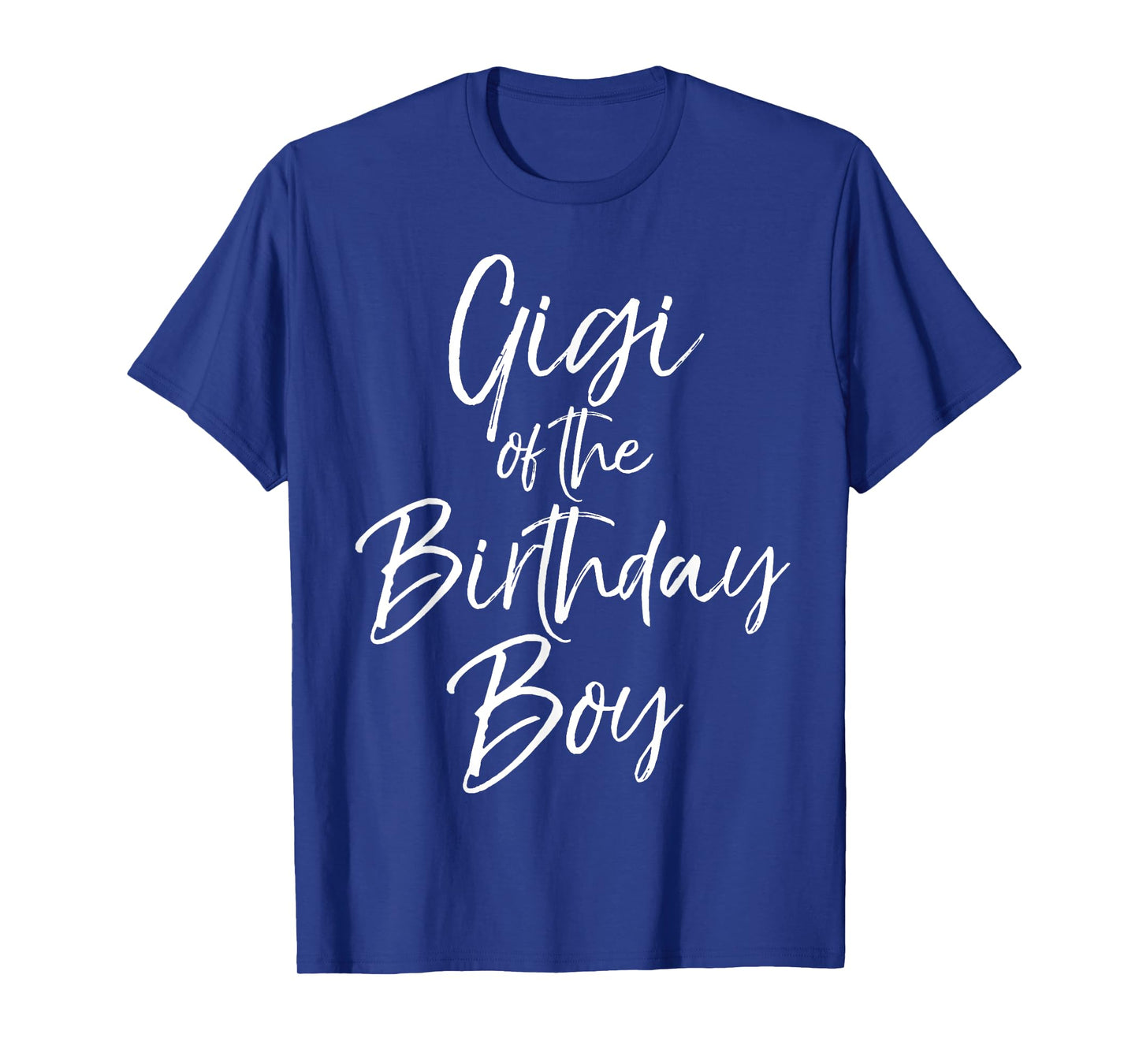 Gigi of the Birthday Boy Shirt for Women Grandmother Shirt T-Shirt