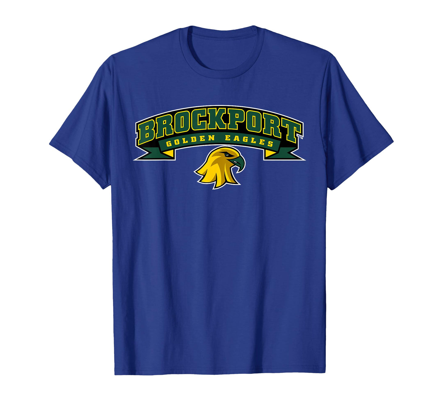 SUNY Brockport Golden Eagles Banner Logo T-Shirt
