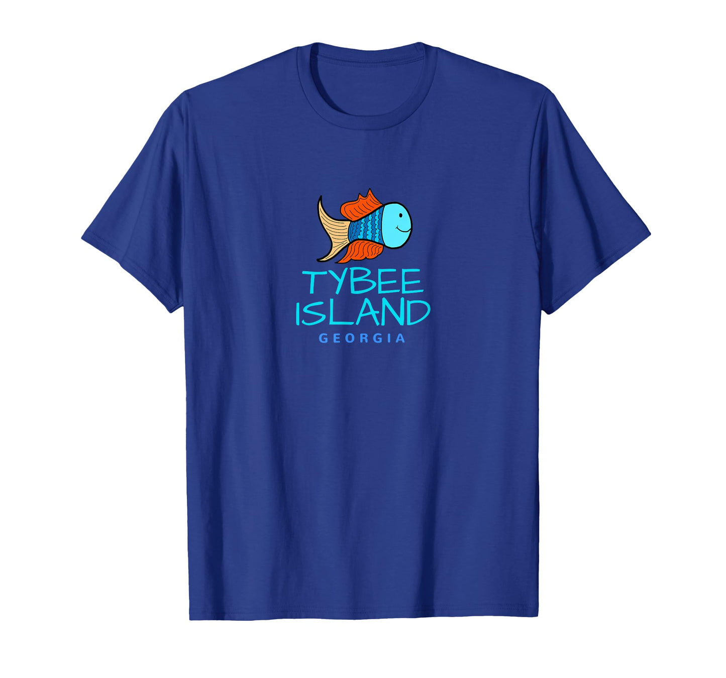 Tybee Island T-Shirt, Fish Vacation Tybee Georgia Shirt T-Shirt