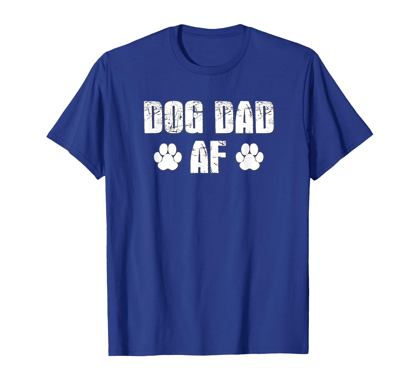 Funny Men's Dog Lover Shirt DOG DAD AF Tee Love Dogs Gift