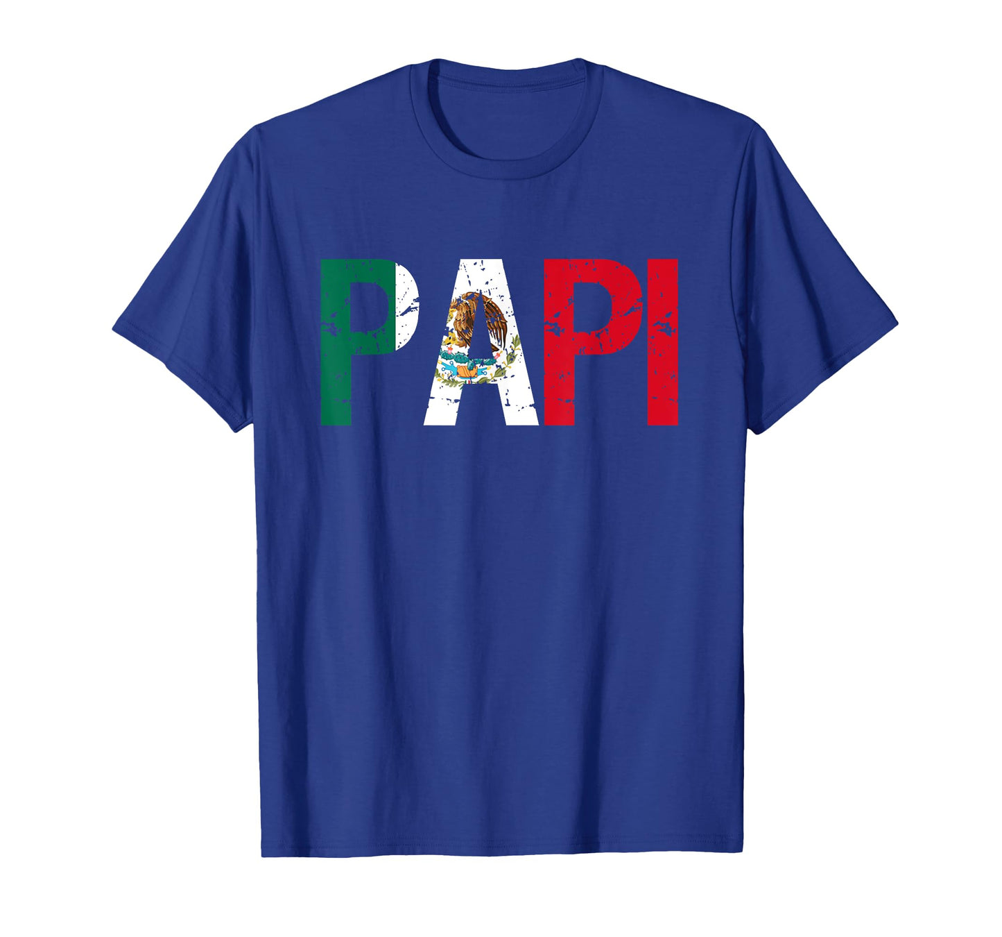 regalos del dia del padre Papi Mexican Flag T-Shirt